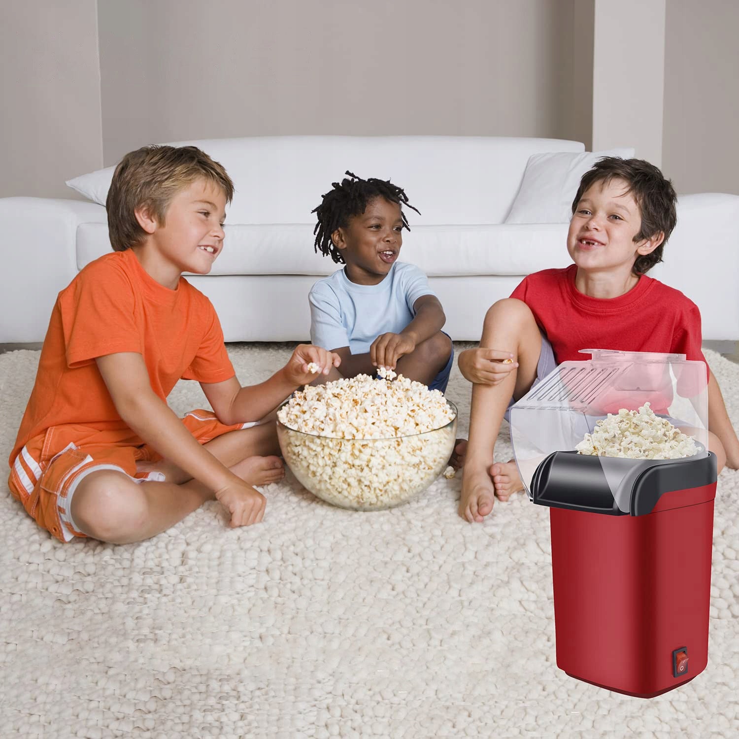 1200W 230V NON-FAT POPCORN MACHINE FOR HOME AUTOMATIC MACHINE Brand no brand