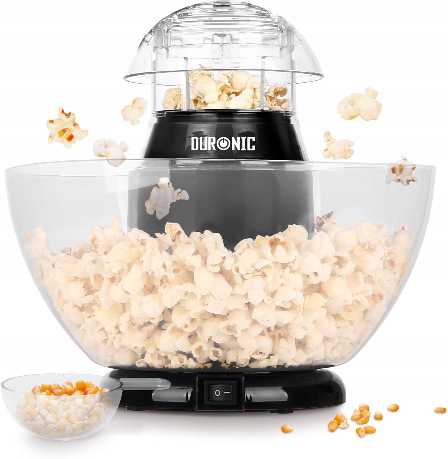 1200W FAT FREE POPCORN MACHINE WITH HOT AIR BOWL