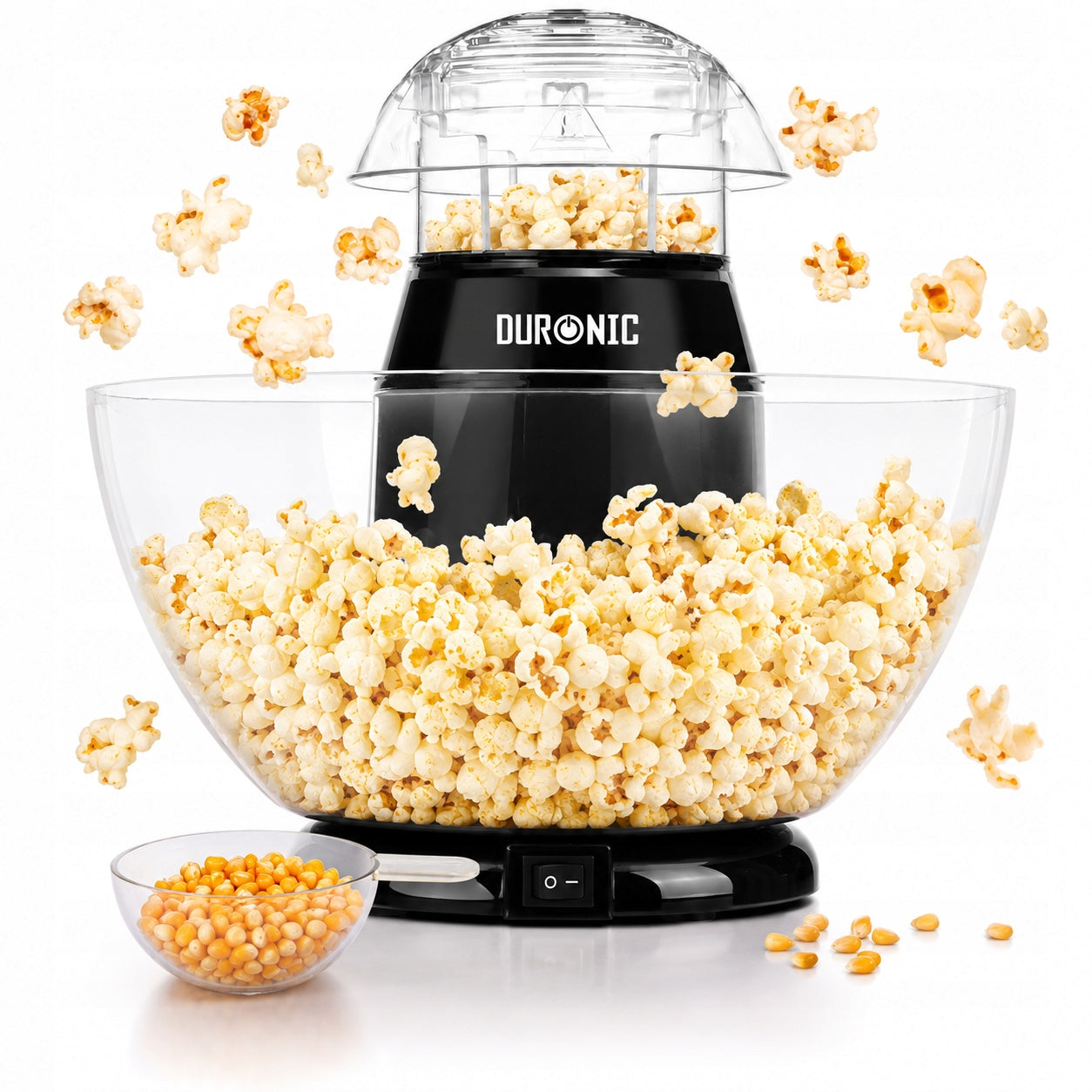1200W OIL FREE DURONIC PRO POPCORN ROASTED CORN MACHINE