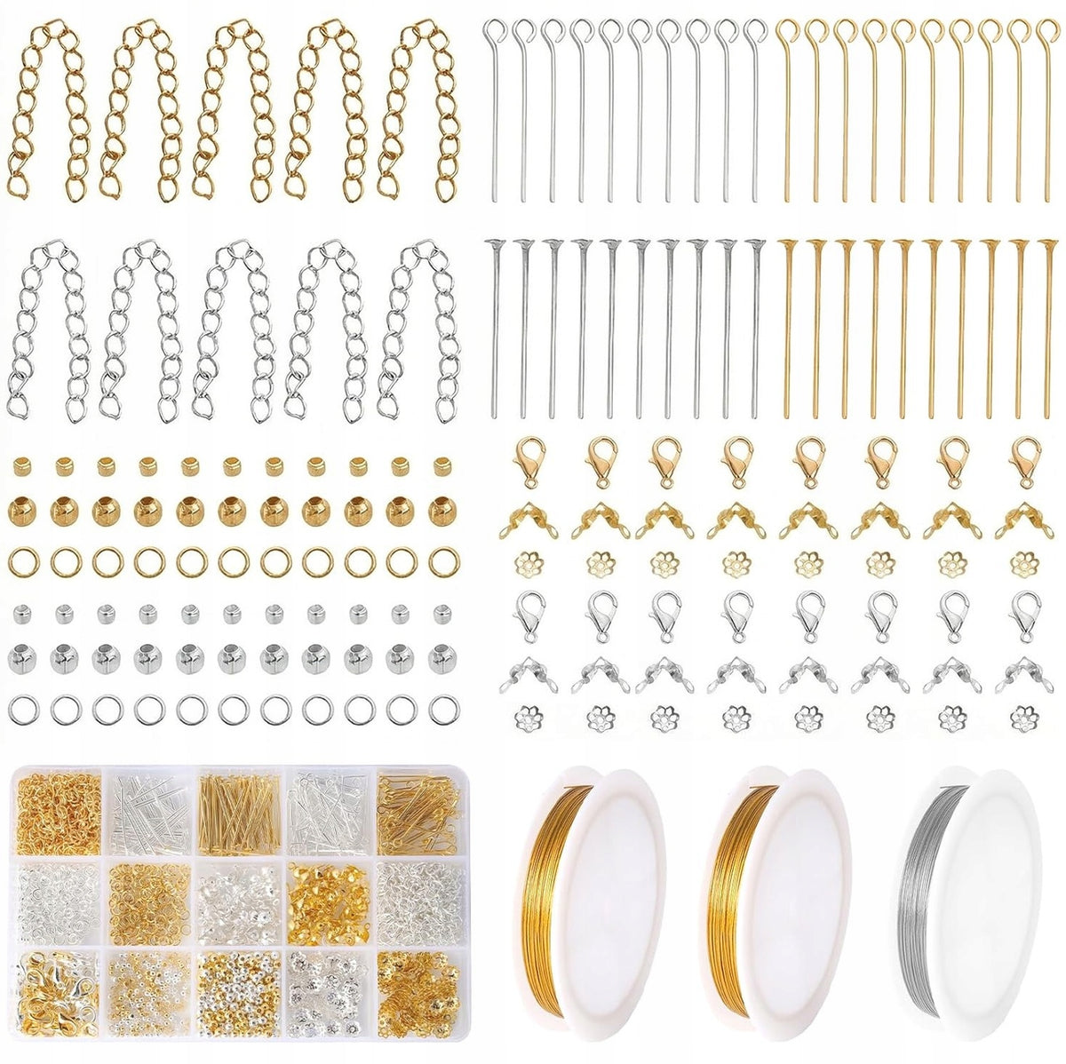 1260 BEADS WITH 05MM WIRE FOR SELF-CONTAINED JEWELRY