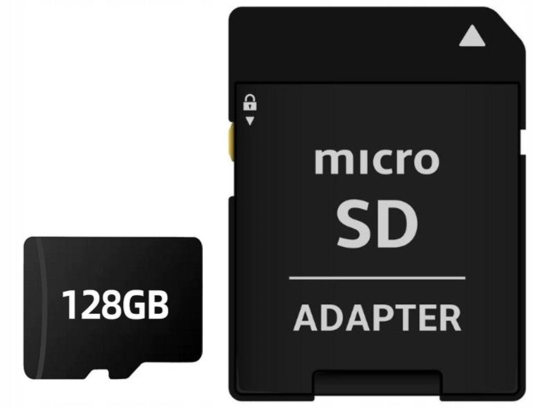 128gb microsd memory card for 4k recording voice recorder drone
