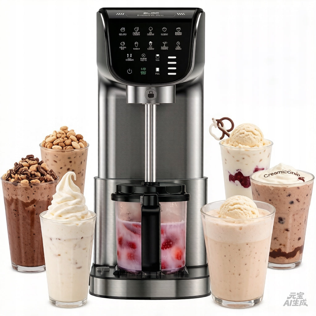 12IN1 ICE CREAM MACHINE IcyTreat IC-1010 AUTOMATIC FOR ICE CREAM AND SORBETOI 19oz Manufacturer code 12 programów + funkcja miksowania