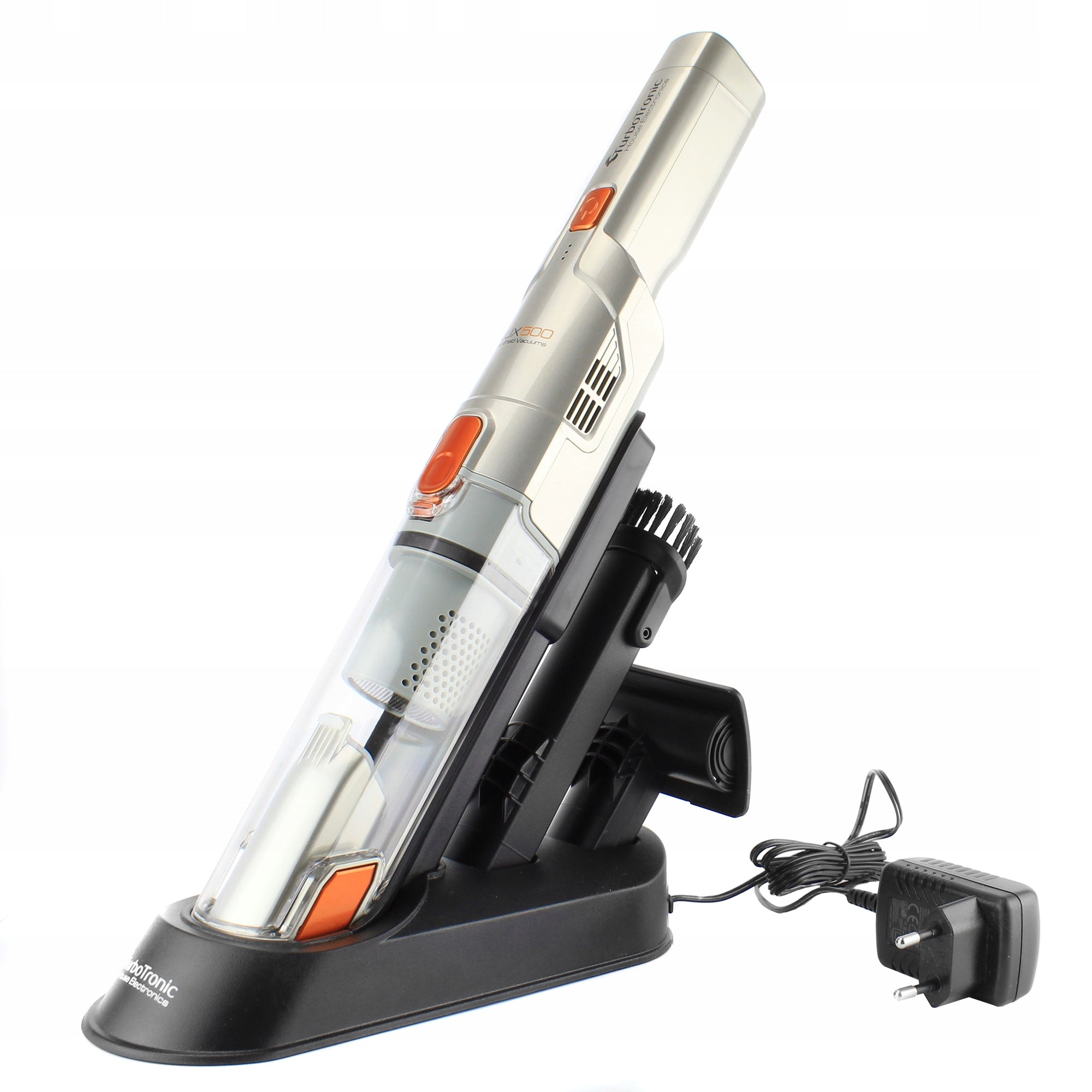 12KPA CAR HANDHELD VACUUM CLEANER POWERFUL PORTABLE BATTERY FOR CAR Dominant color silver/gray