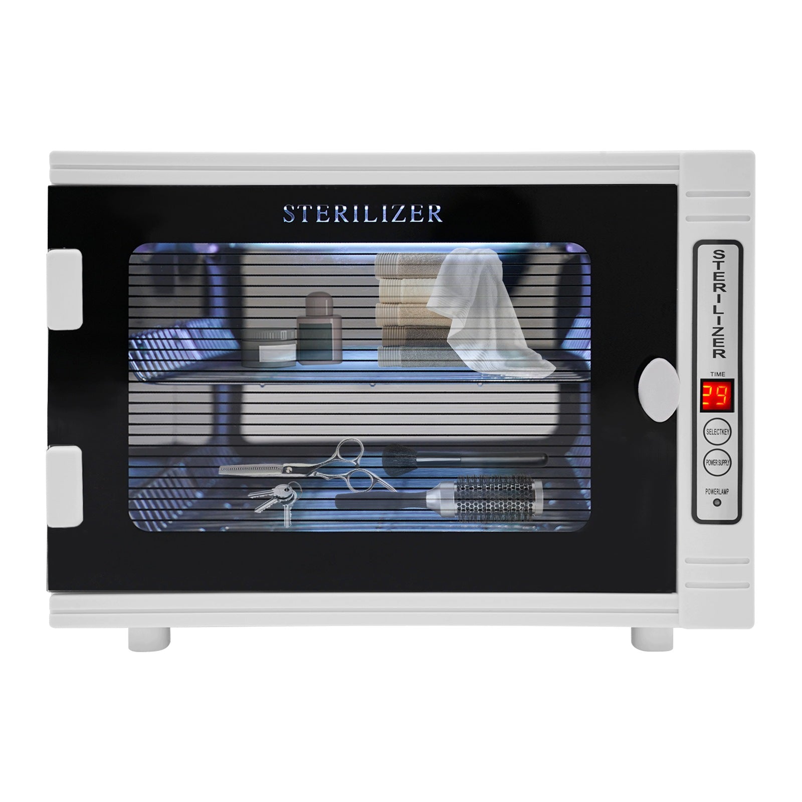 12L NAIL TOOL DISINFECTANT CABINET 8W AC100-240V STERILIZATION DEVICE Packaging status original