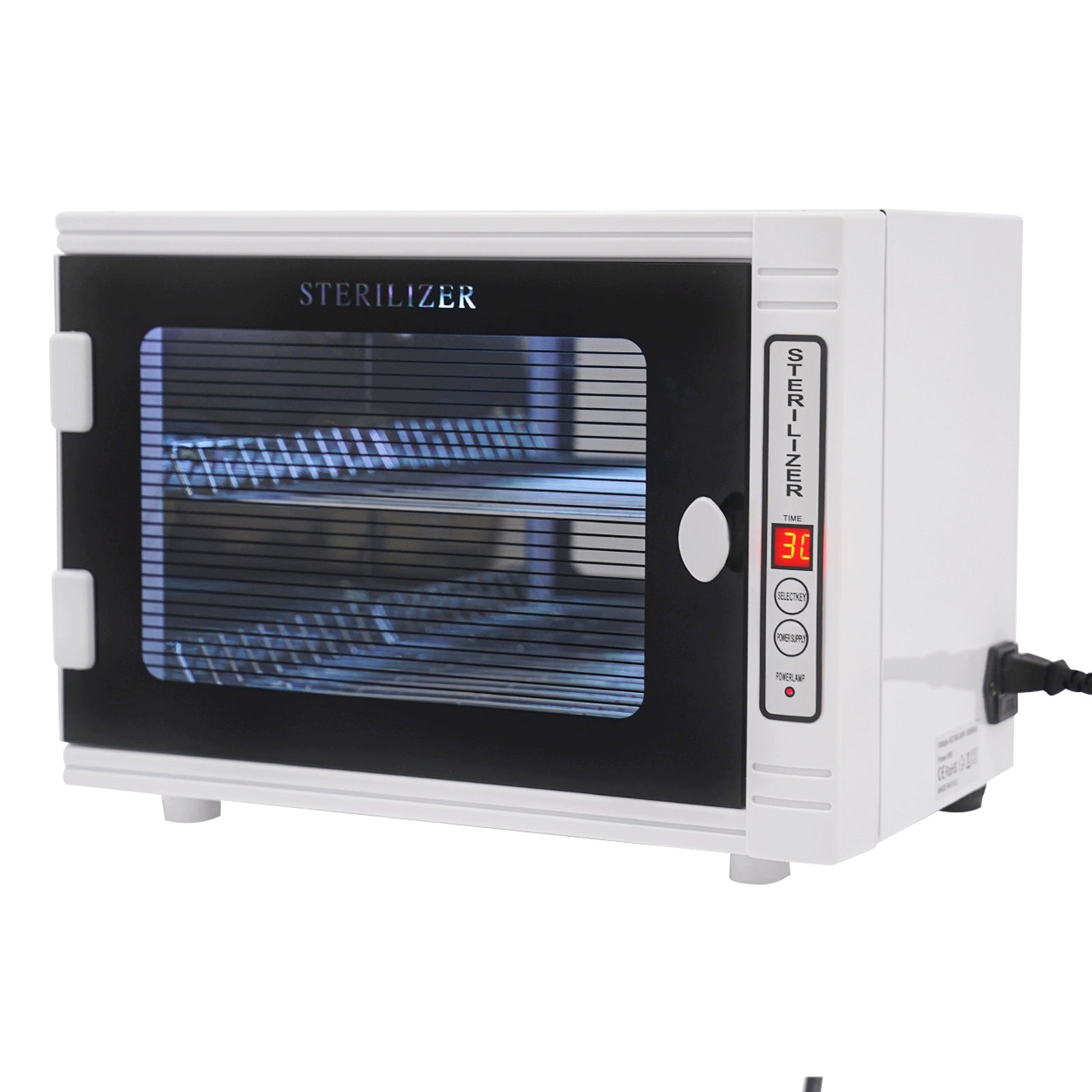 12L NAIL TOOL DISINFECTANT CABINET 8W AC100-240V STERILIZATION DEVICE