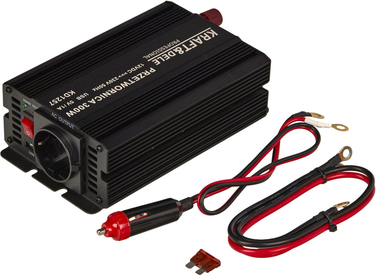 12V/230V 300W 600W PURE SINE VOLTAGE CONVERTER Effective power 300 W