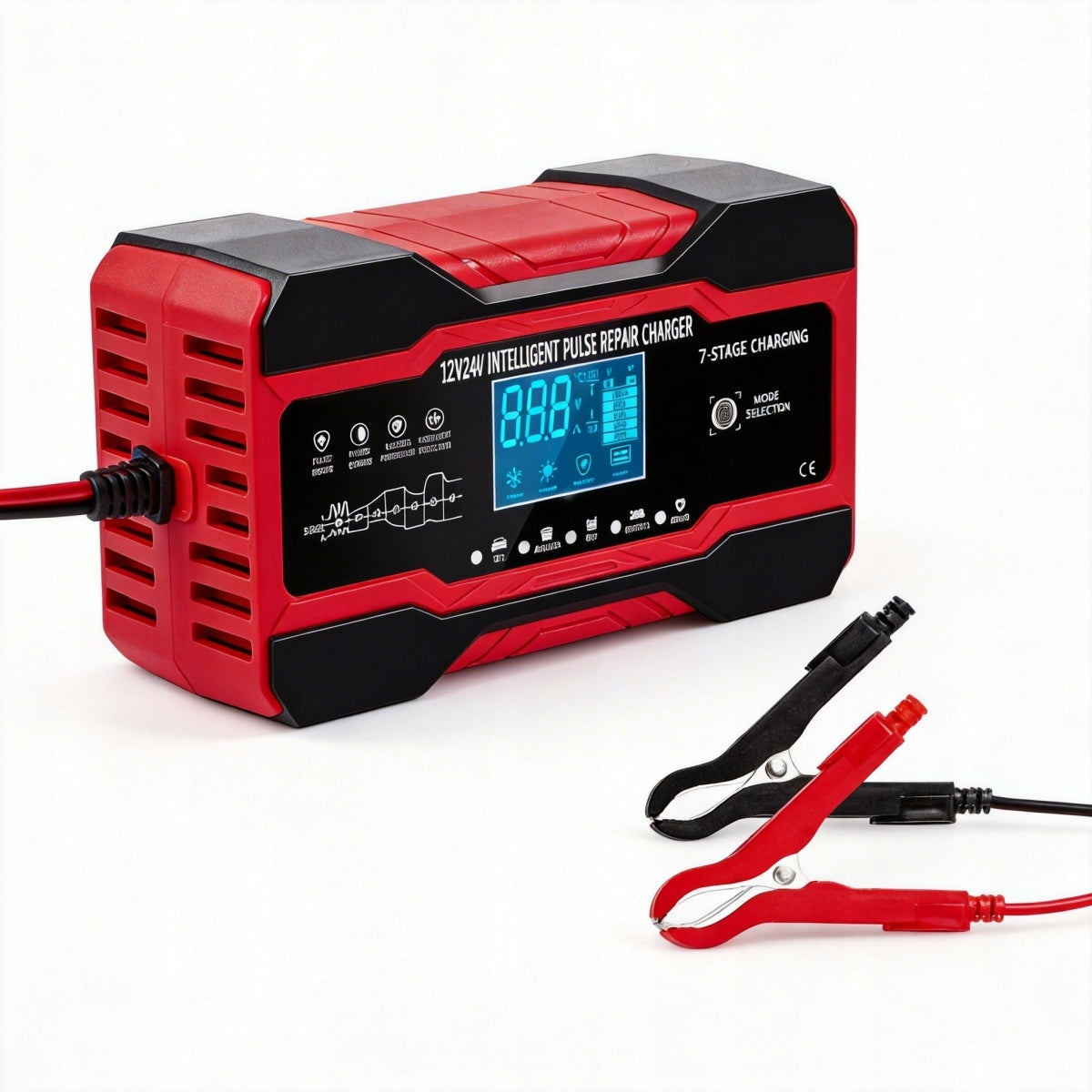 12V/24V 10A microprocessor LCD rectifier for LiFePO4 AGM GEL REPAIR Brand no brand