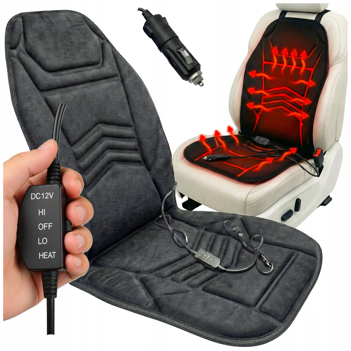 12V CAR HEATING MAT FOR SEAT HEATED SEAT ADJUSTABLE