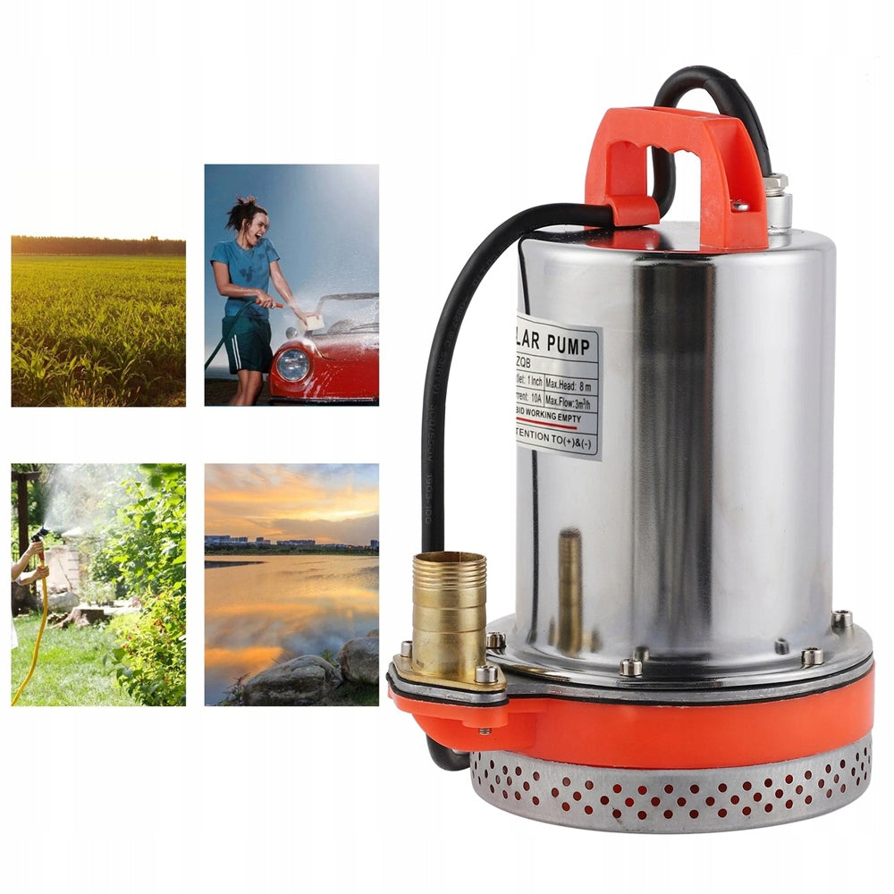 12V DC 3000 L/H SILENT SUBMERSIBLE PUMP HIGH EFFICIENCY AND HIGH FLOW RATE Customs tariff code 84138100