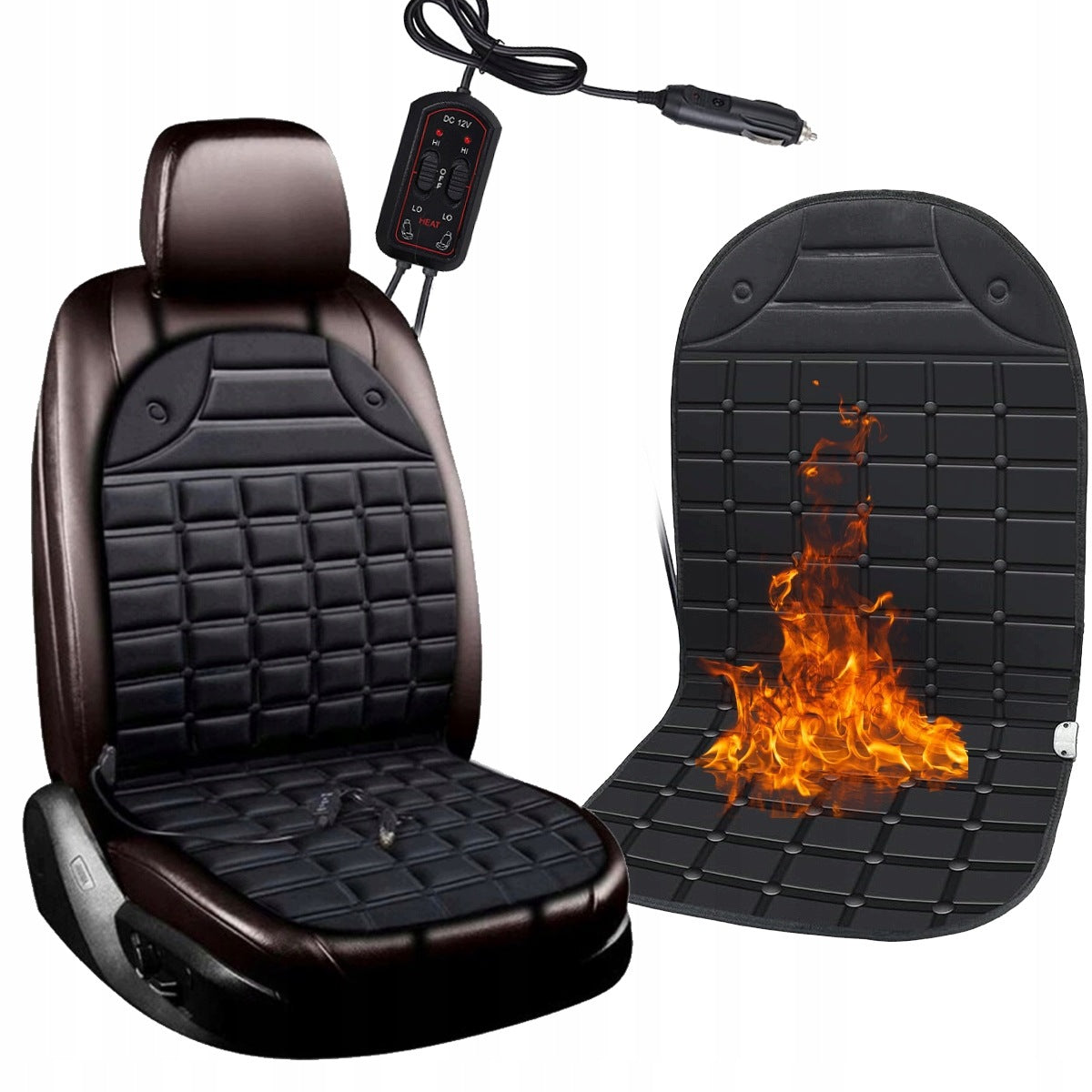 12V DOUBLE HEATED SEAT HEATING MAT FOR CAR