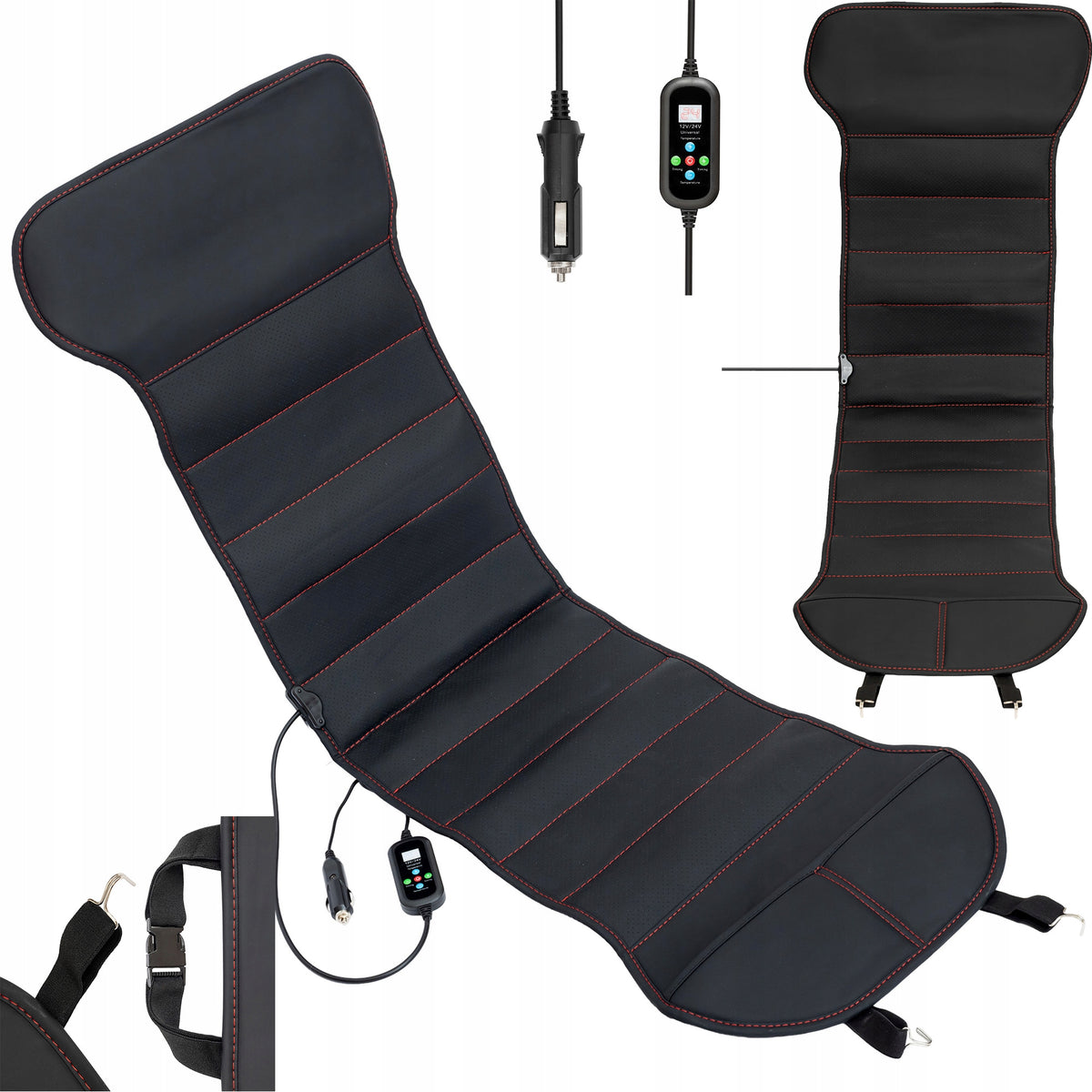 12V HEATING MAT FOR SEAT HEATED FOR CAR PILOT ECO LEATHER Packaging status original