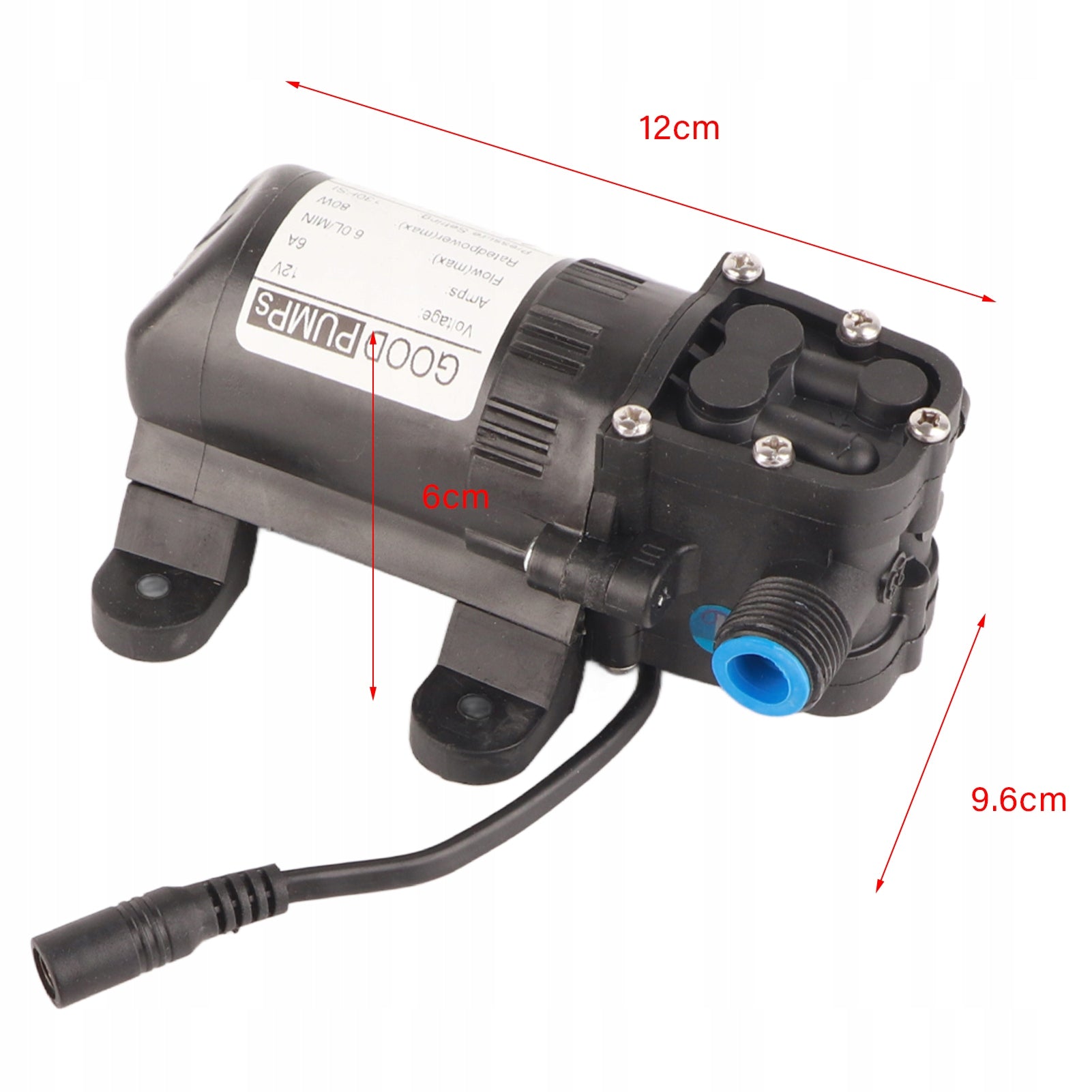 12V HIGH PRESSURE ELECTRIC CAR WASH MACHINE 80W Manufacturer no brand