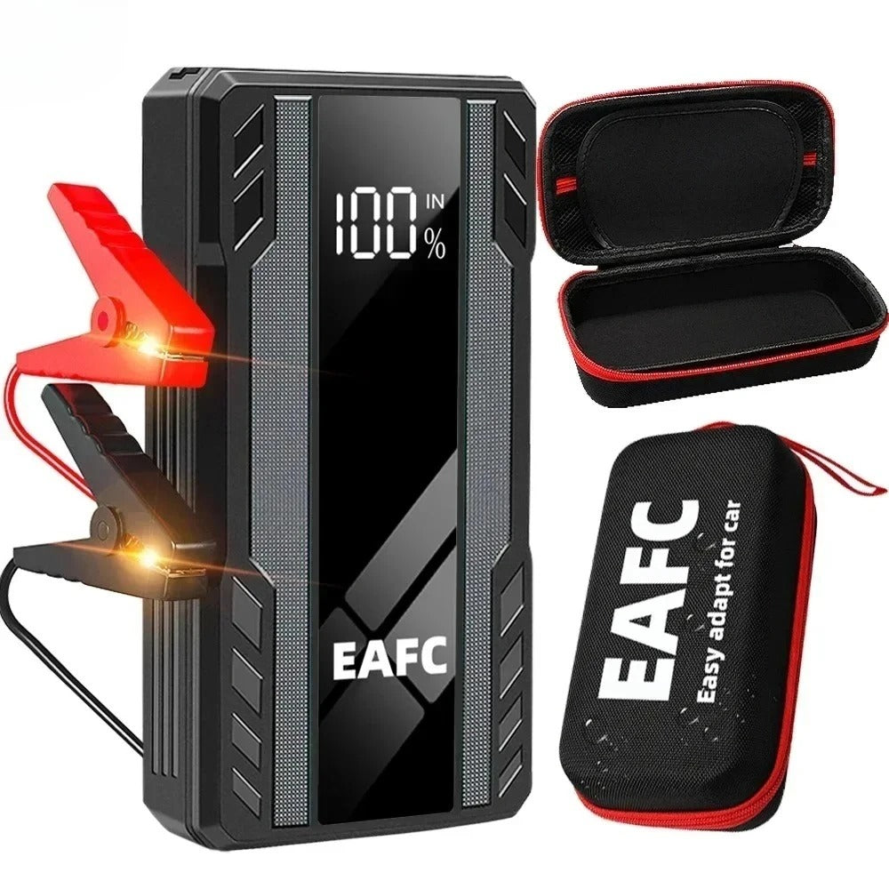 12V Jump Starter Rozrusznik samochodowy 3w1 Powerbank 12000mAh Latarka LED