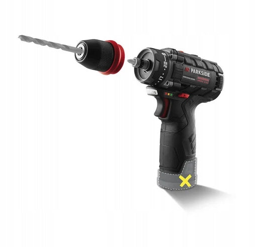 12V Parkside PERFORMANCE PBSPA 12 E4 CORDLESS DRILL/DRIVER