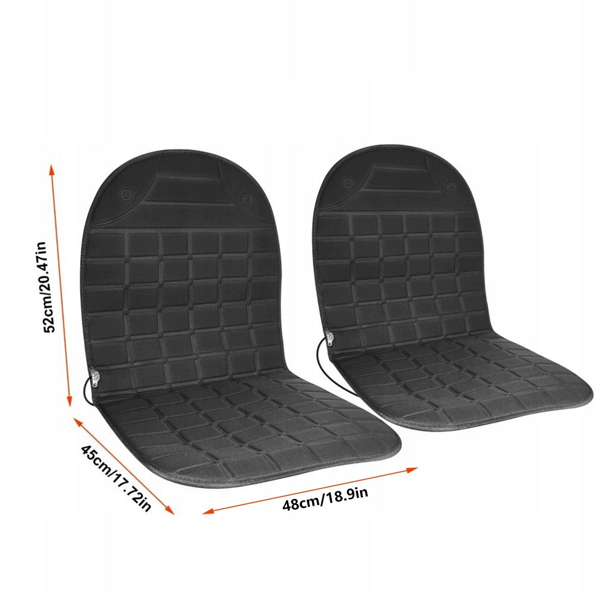 12V SEAT HEATING MAT WITH ADJUSTABLE HEATED THERMOSTAT Packaging status original