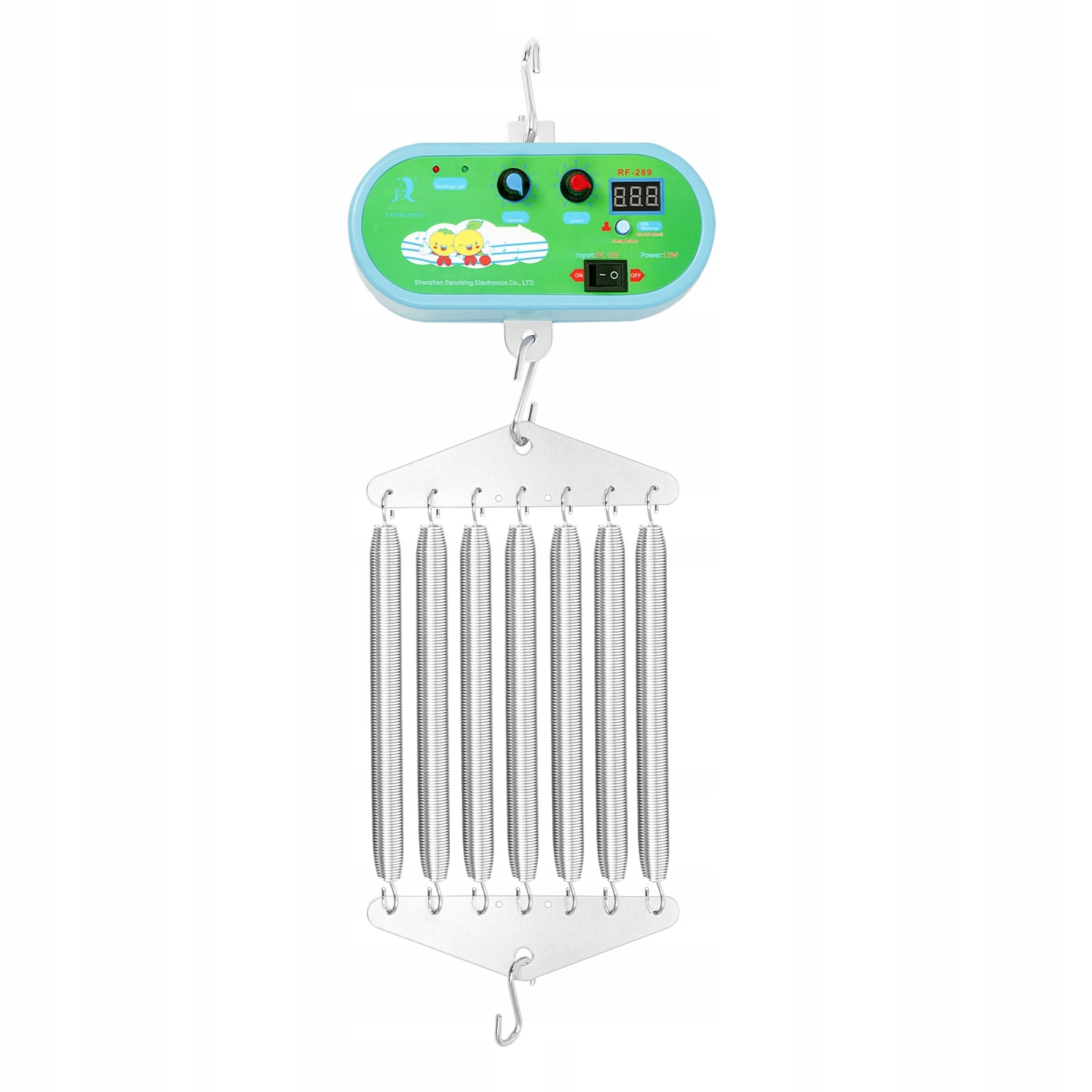 12W 7-SPRING BABY SWING CONTROLLER ADJUSTABLE ELECTRIC CRADLE CONTROL