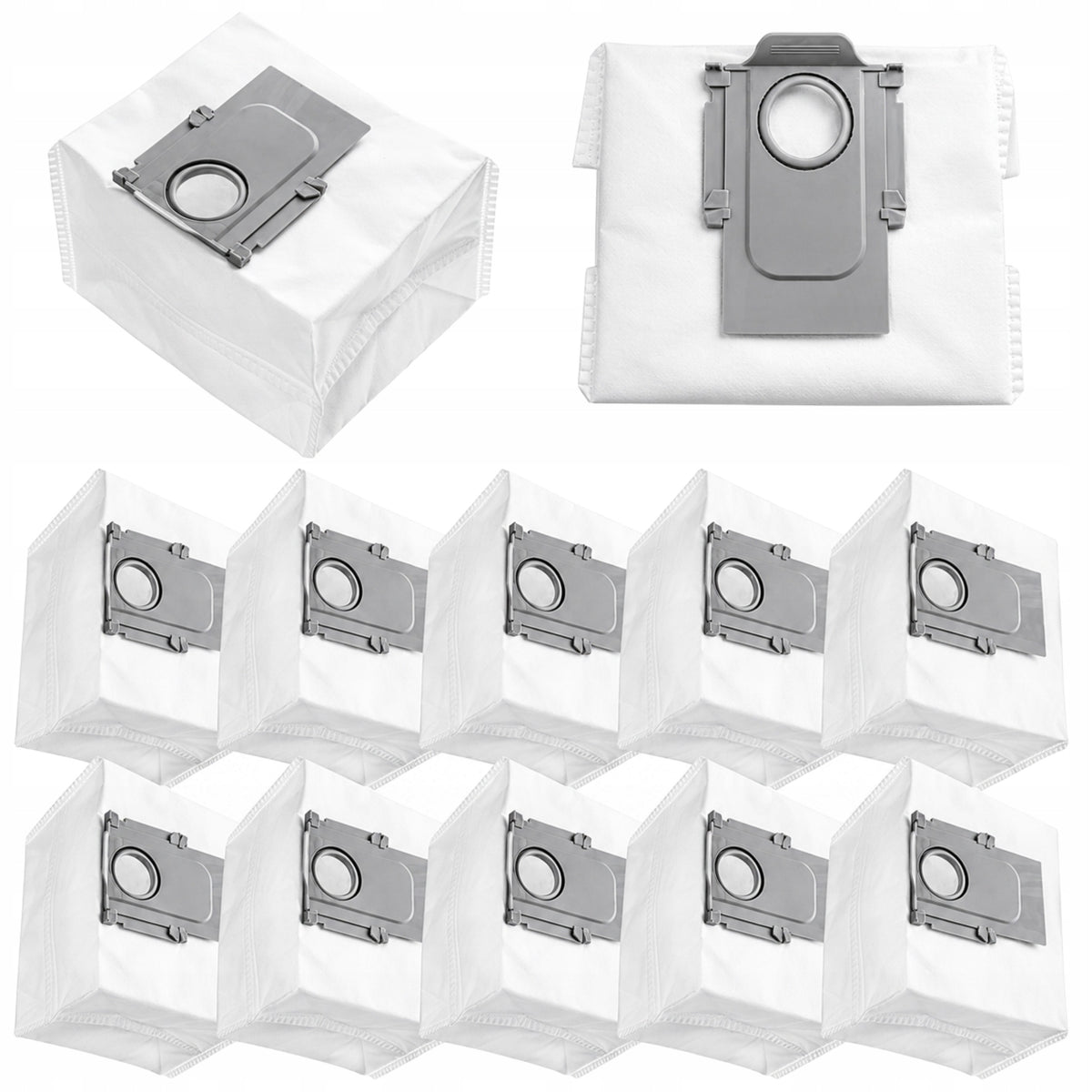 12x BAGS FOR ROBOROCK S7 MAX ULTRA S8 MAXV ULTRA / Q5 PRO Q7 Q8 MAX Q REVO