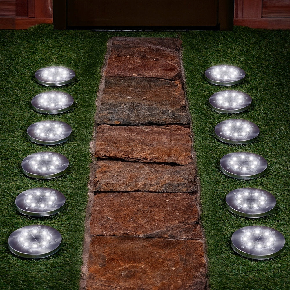 12x Solar GARDEN Lamp Ground Driven Lights LED DRIVE with Sensor Manufacturer code 5904316474164