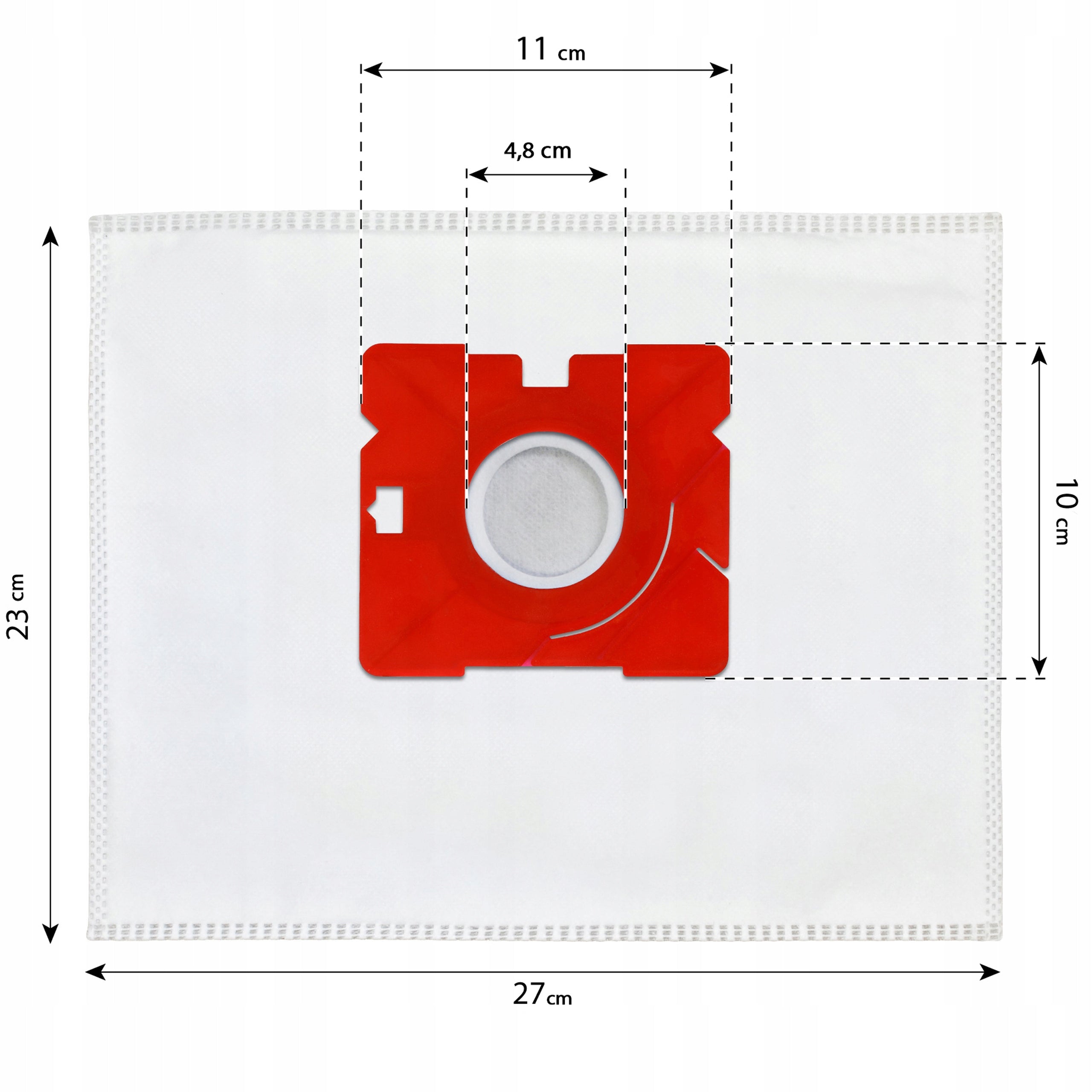 12xVacuum cleaner bags AMICA ORA FEN TURBO AW3011 SURAZO VIENTO BEKO VCC348 Manufacturer code ASH-8125/PR
