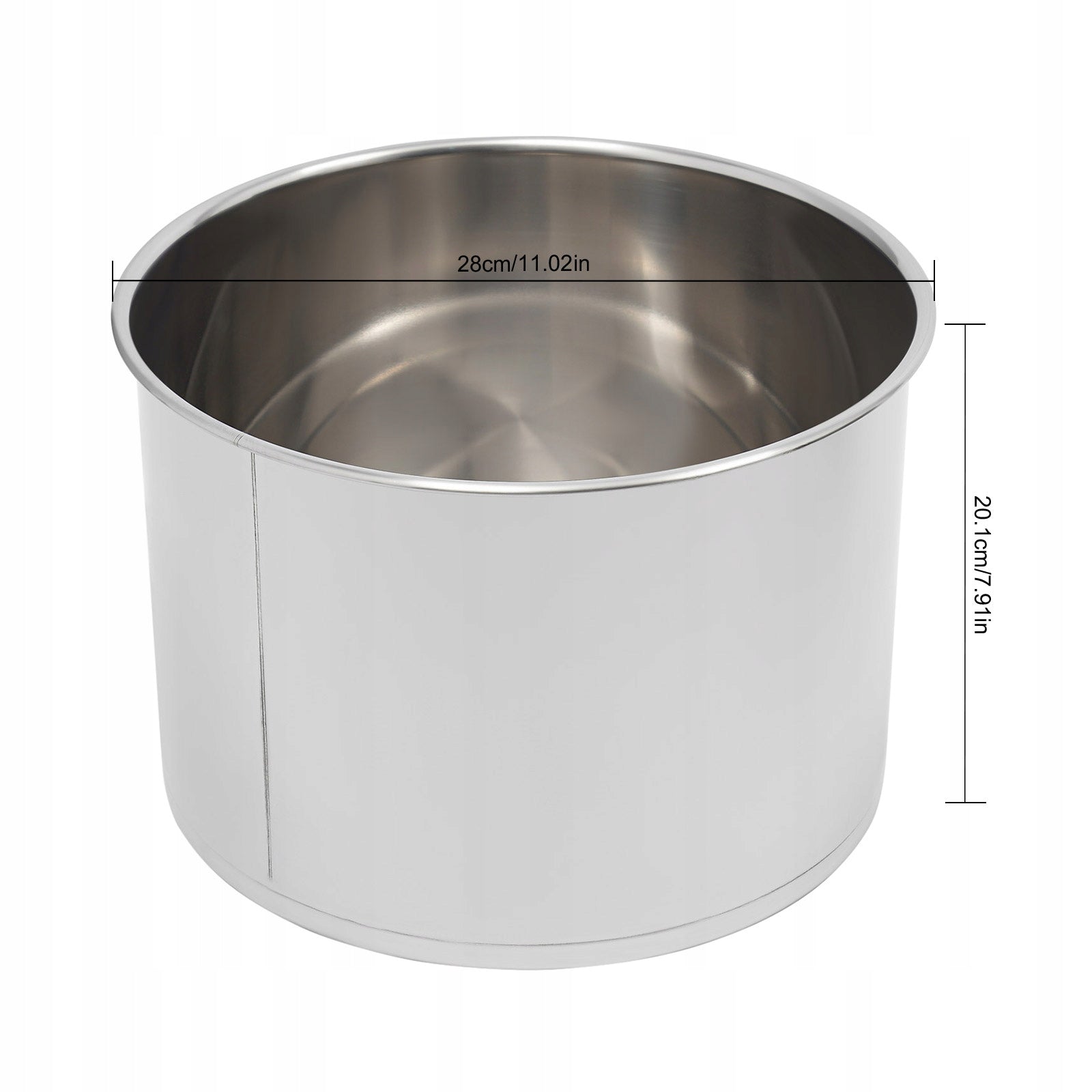 13l Soup Warmer Stainless Steel Inner Pot and Outer Pot with Lid Black Manufacturer code dxgvszfgv
