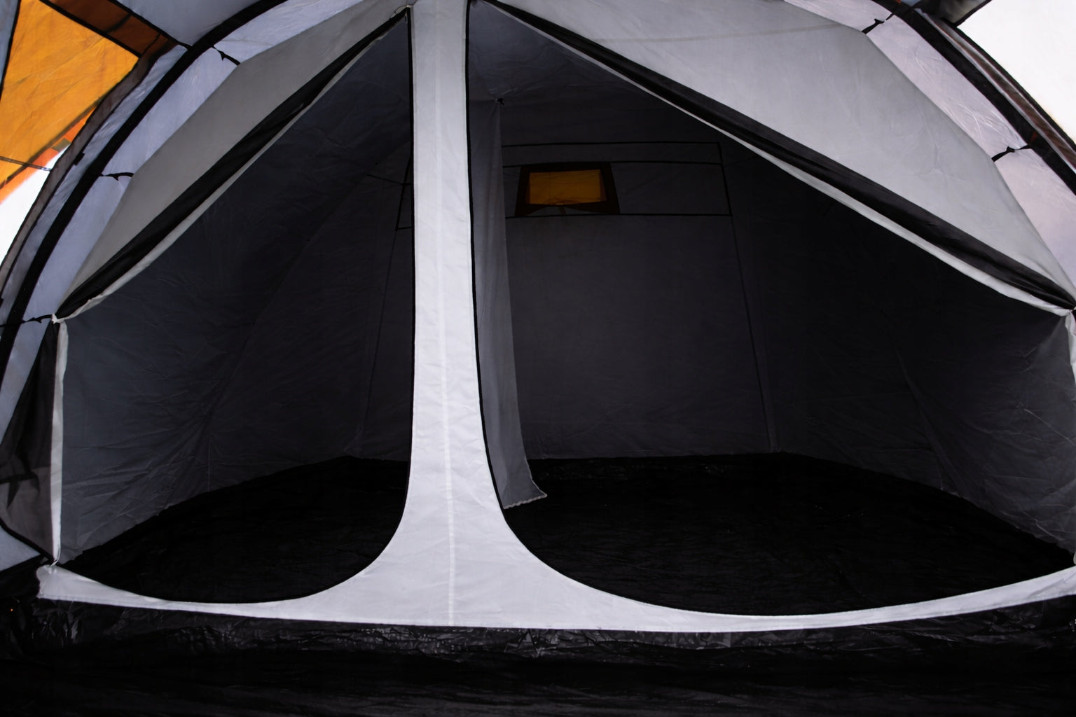 13m² Tent PANAMA XXL 5 persons 5000mm Integrated floor Black cabins Kind family