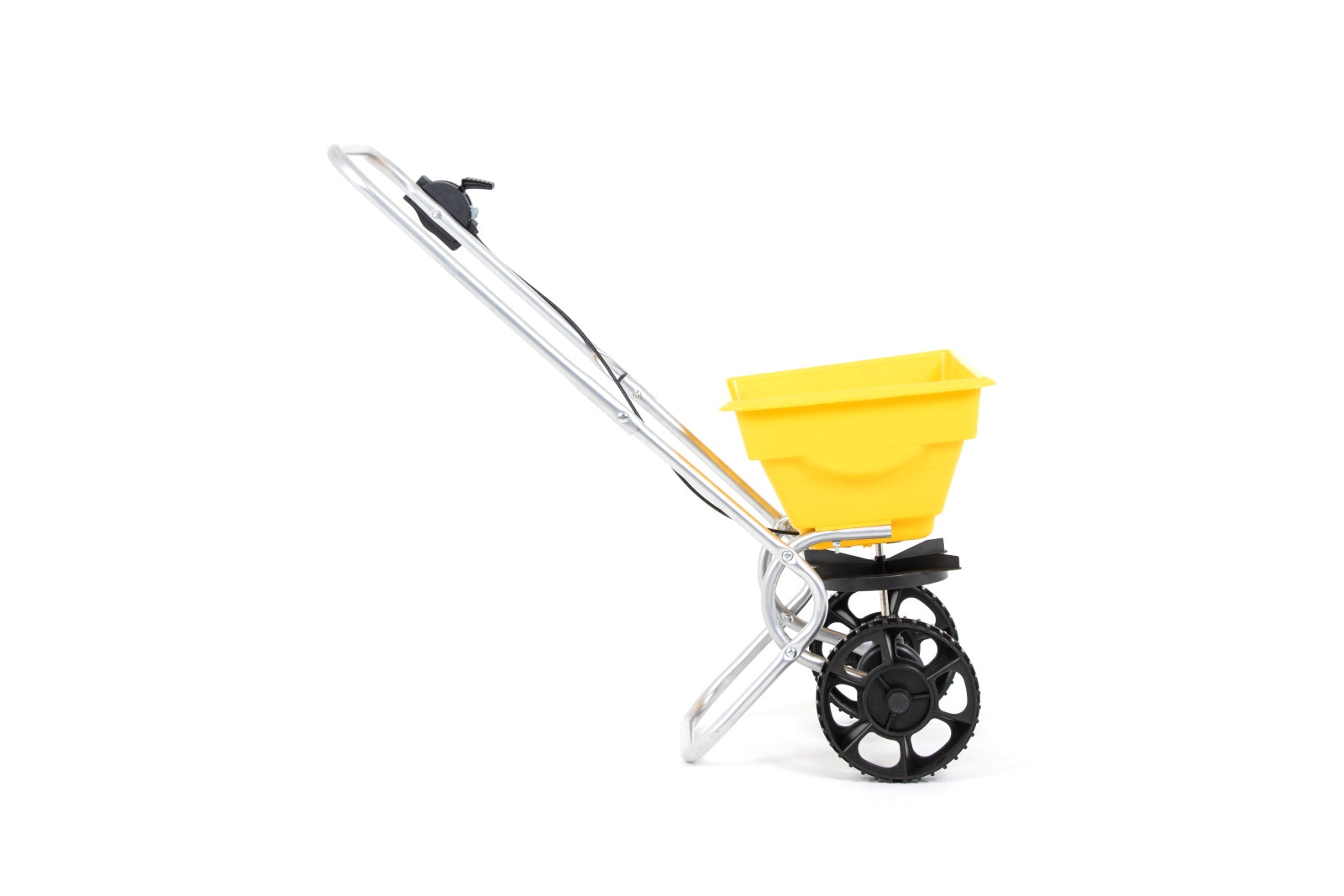 14L SEED DRILL ON WHEELS FERTILIZER SPREADER SAND SALT GRASS SPREADER Sowing width 350 cm