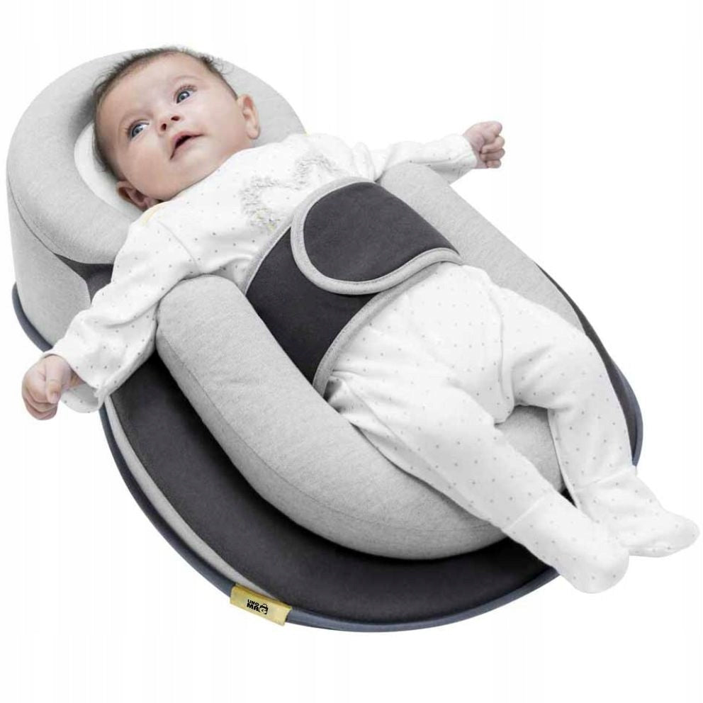 15° Linomag Baby Anti-Reflux Pillow, Adjustable, Grey