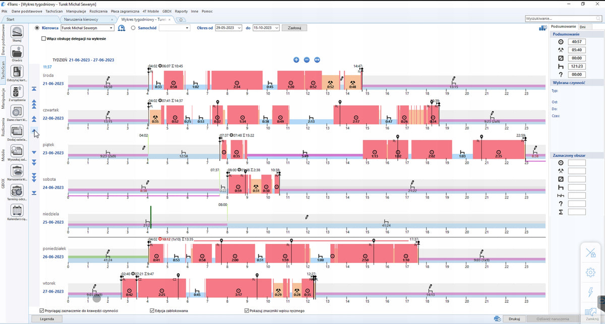 15 x PAPER|TACHOTERMINAL PRO3|NEW TACHO|PROGRAM| BT|APP| Manufacturer code PAPIER|TTPRO3
