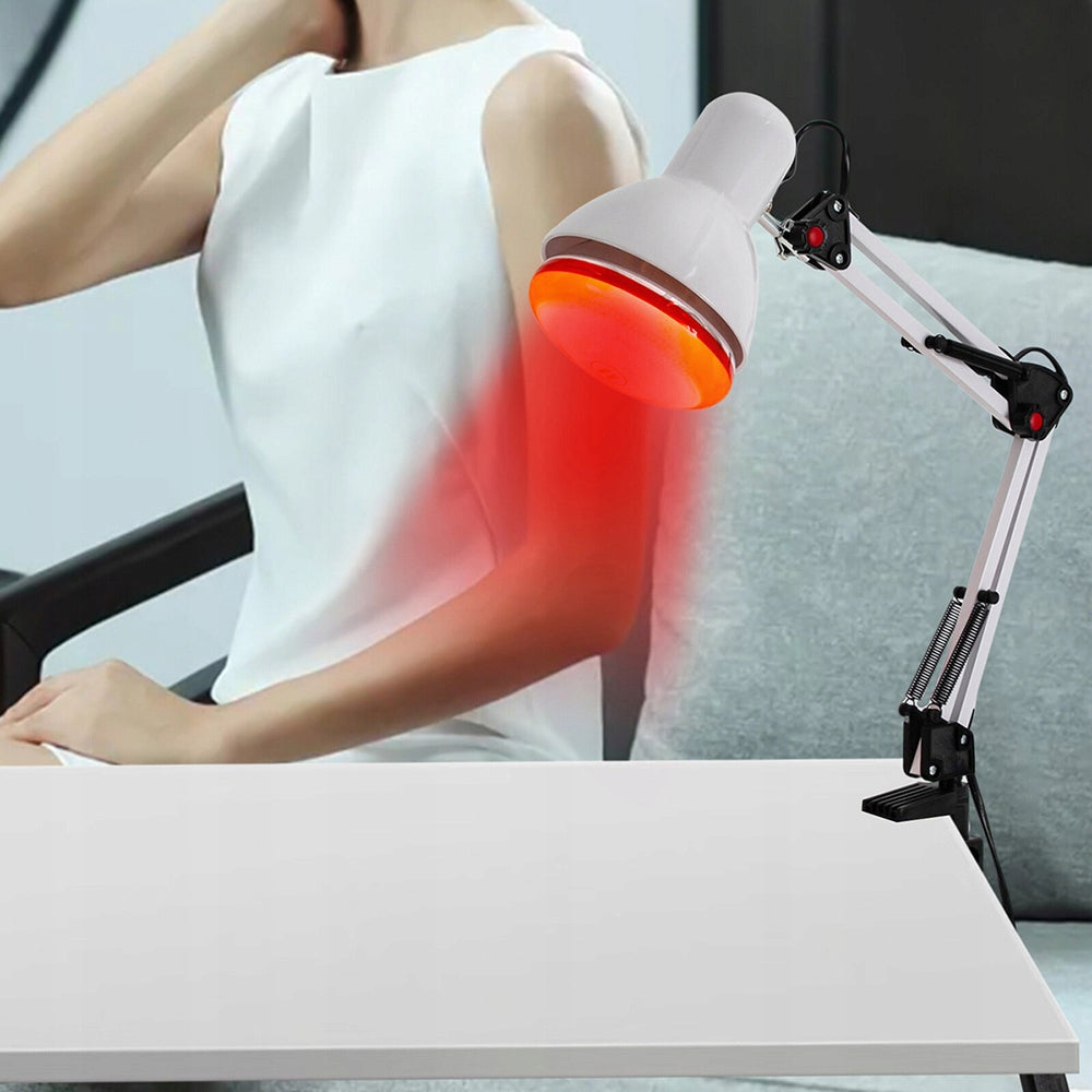 150W INFRARED HEALING LAMP WITH RED LIGHT THERAPEUTIC Medical device no