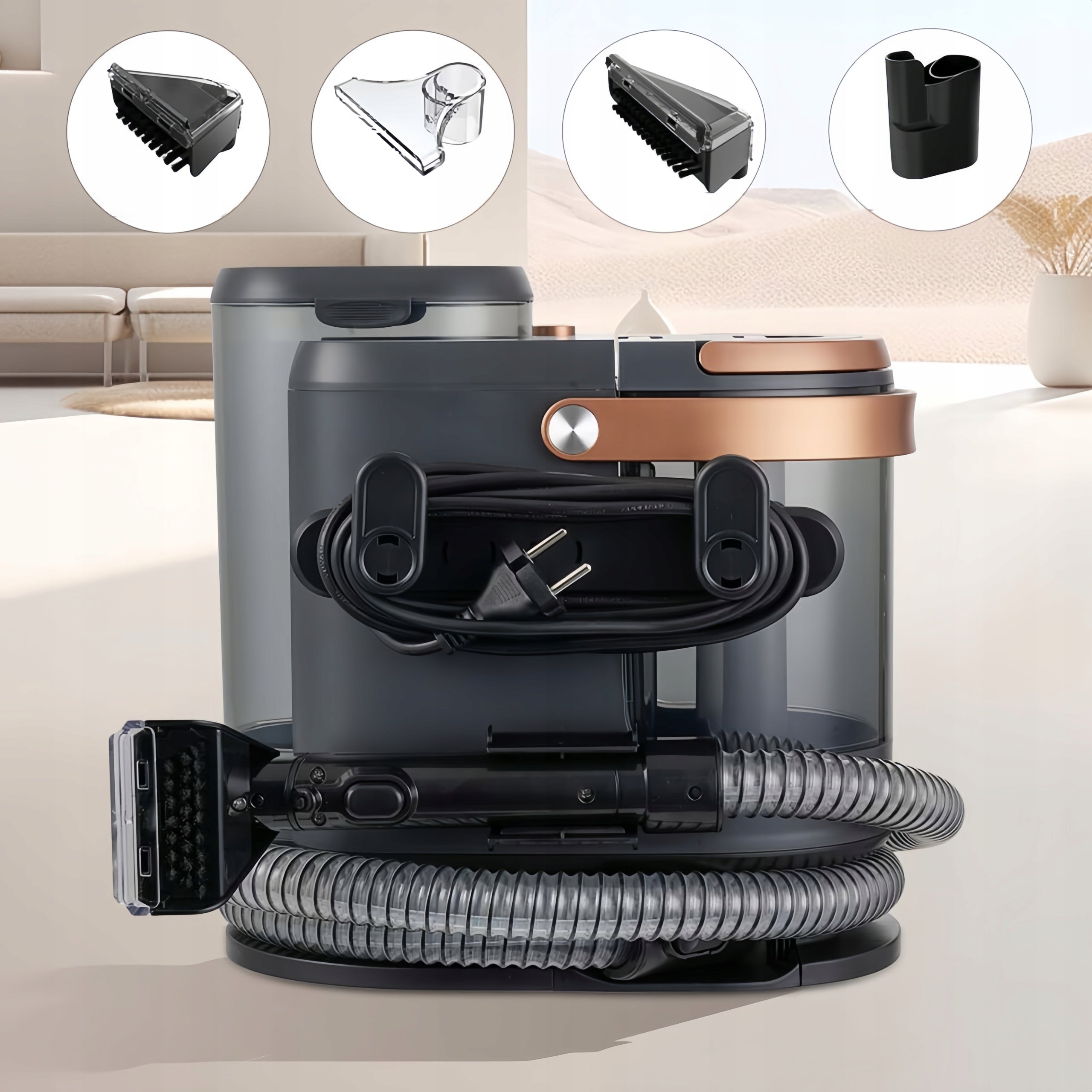 15KPA STRONG WASHING VACUUM CLEANER with control panel – scrubs carpets and sofas Manufacturer code CL-034