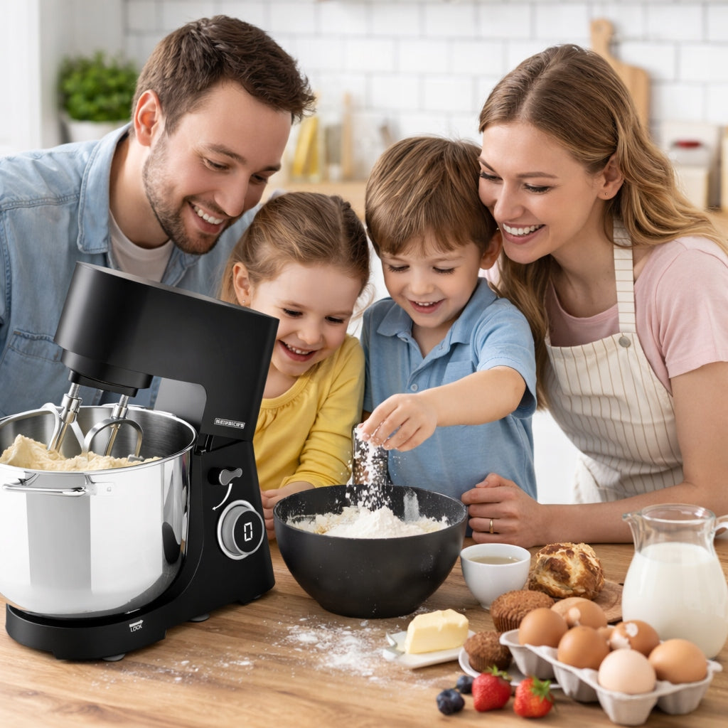 15L 2500W FOOD PROCESSOR planetary KNEALER Mixer Cake Blender XXL Packaging status original