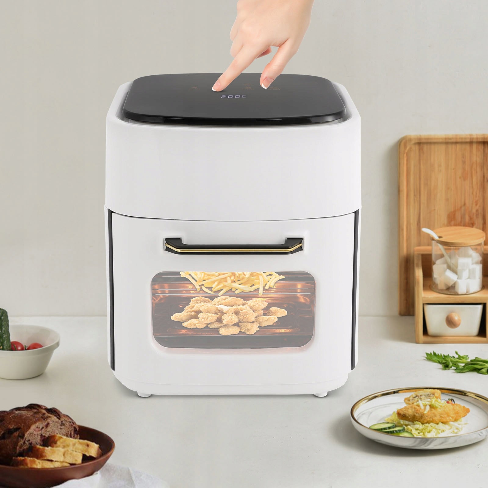 15L Home Air Oven Cooker Smart Air Fryer Herd Manufacturer code s048