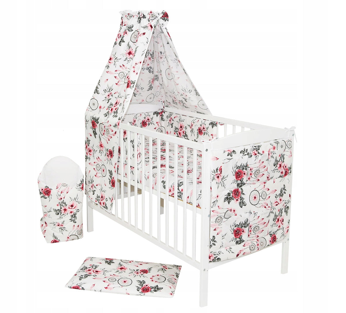 15el.COT WHITE MATTRESS BEDDING CONE ACCESSORIES