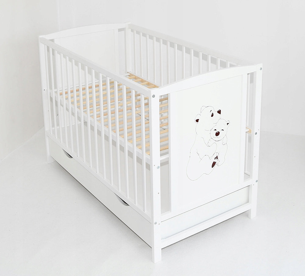 15el.cot with drawer couch white Mattress bedding Manufacturer code MAJA