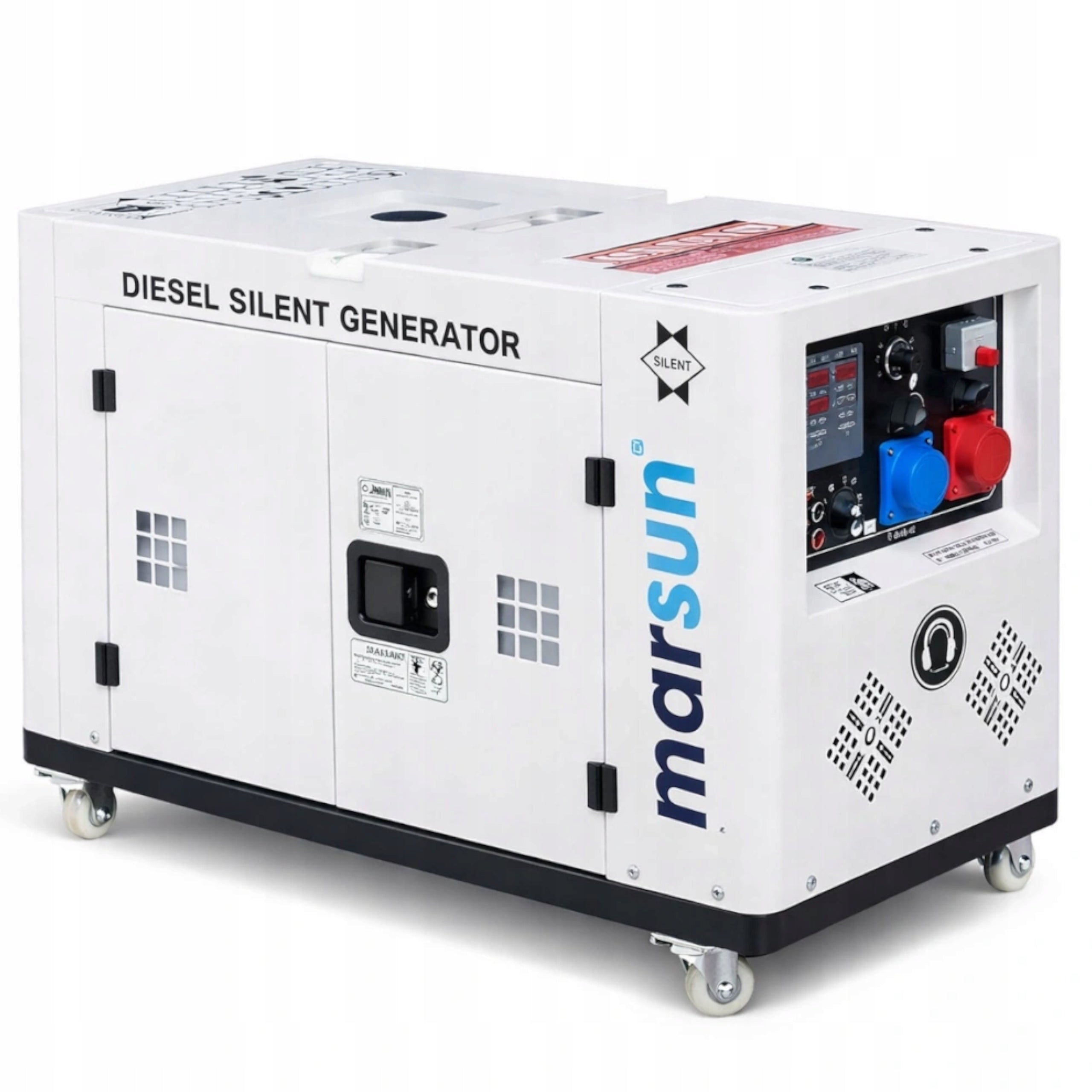 15kW DIESEL AVR GENERATOR SET COMPATIBLE WITH DEYE ATS READY 3-PHASE