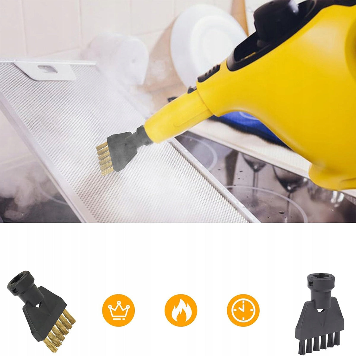 15pcs KARCHER SC 1 2 3 4 5 STEAMER ACCESSORY SET 2026 brushes Packaging status original