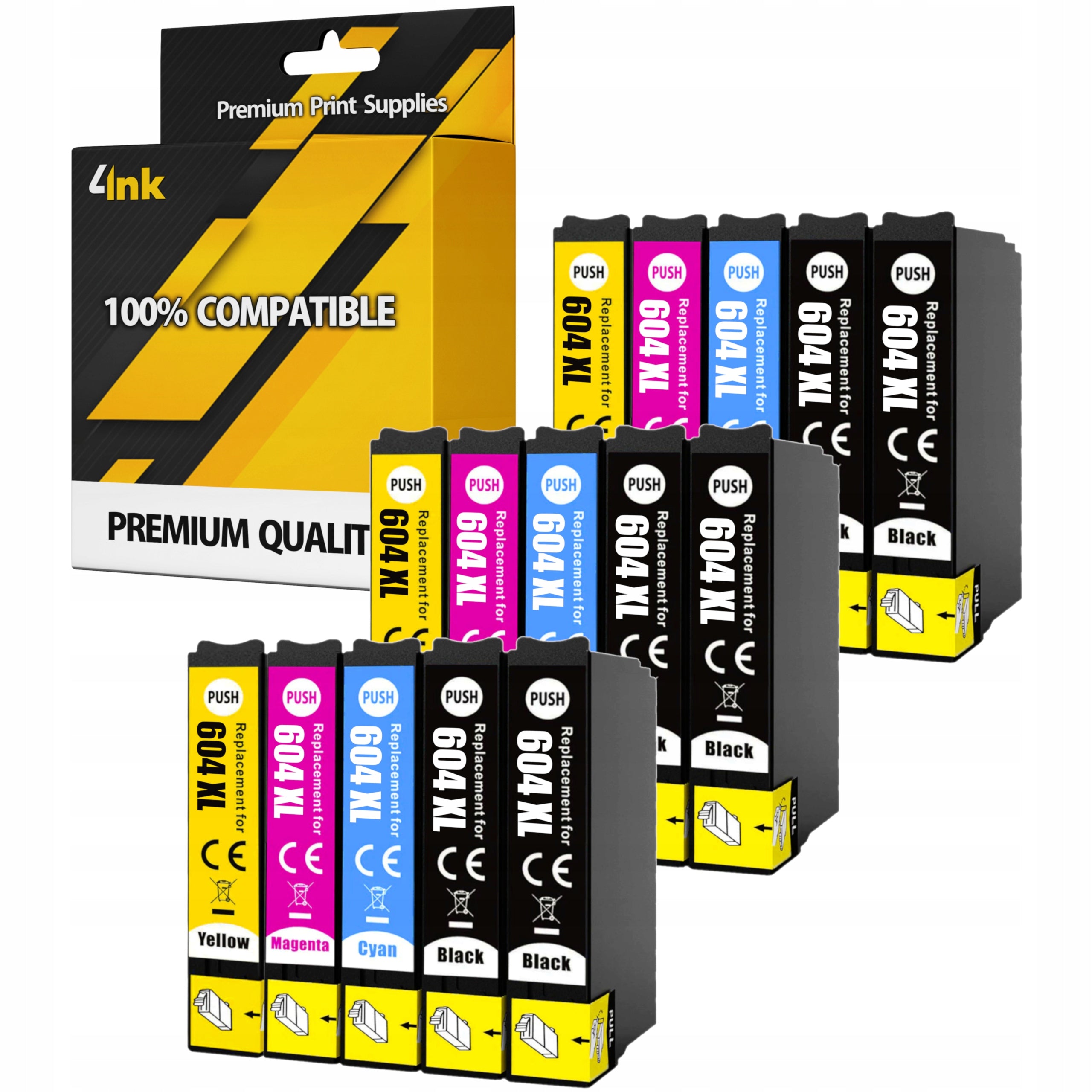 15x 604 XL INKS FOR EPSON XP-2200 XP-2205 XP-3200 XP-3205 XP-4200 XP-4205