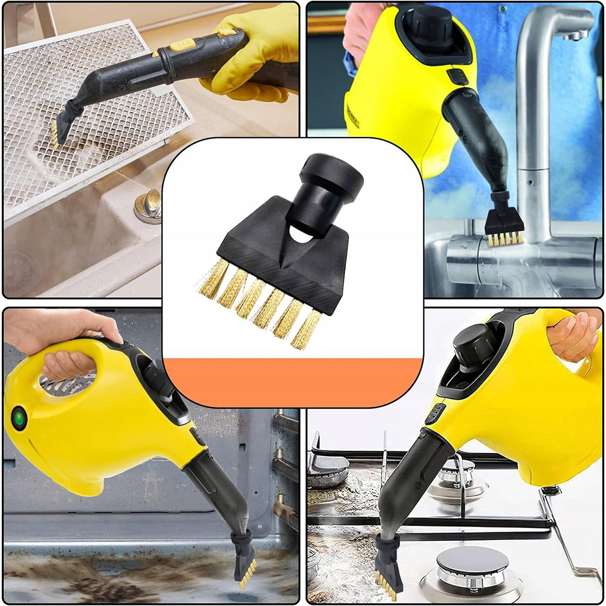 15x KARCHER SC1 SC2 SC3 SC4 SC5 STEAMER ACCESSORIES brushes +Nozzle Manufacturer code 4069466496907