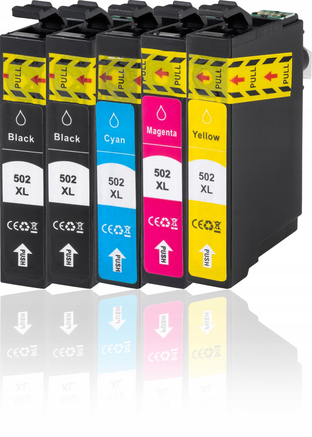 15x Printer inks EPSON 502 XL XP-5100 WF-2800 WF-2860 Manufacturer Commerce Ink