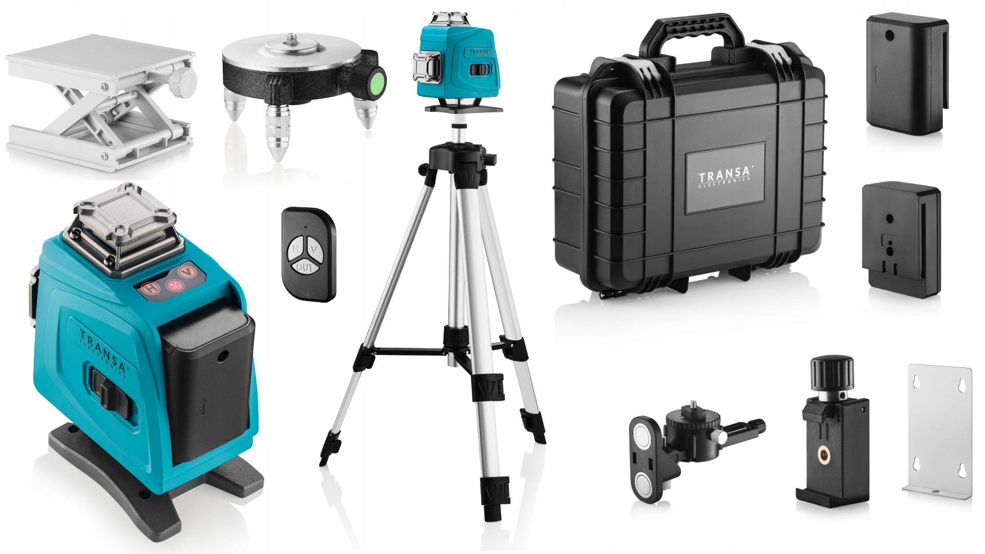 16-Line Laser Level Cross Laser 4D PILOT TRIPOD SUITCASE SET Measurement accuracy (+/-) 2 mm
