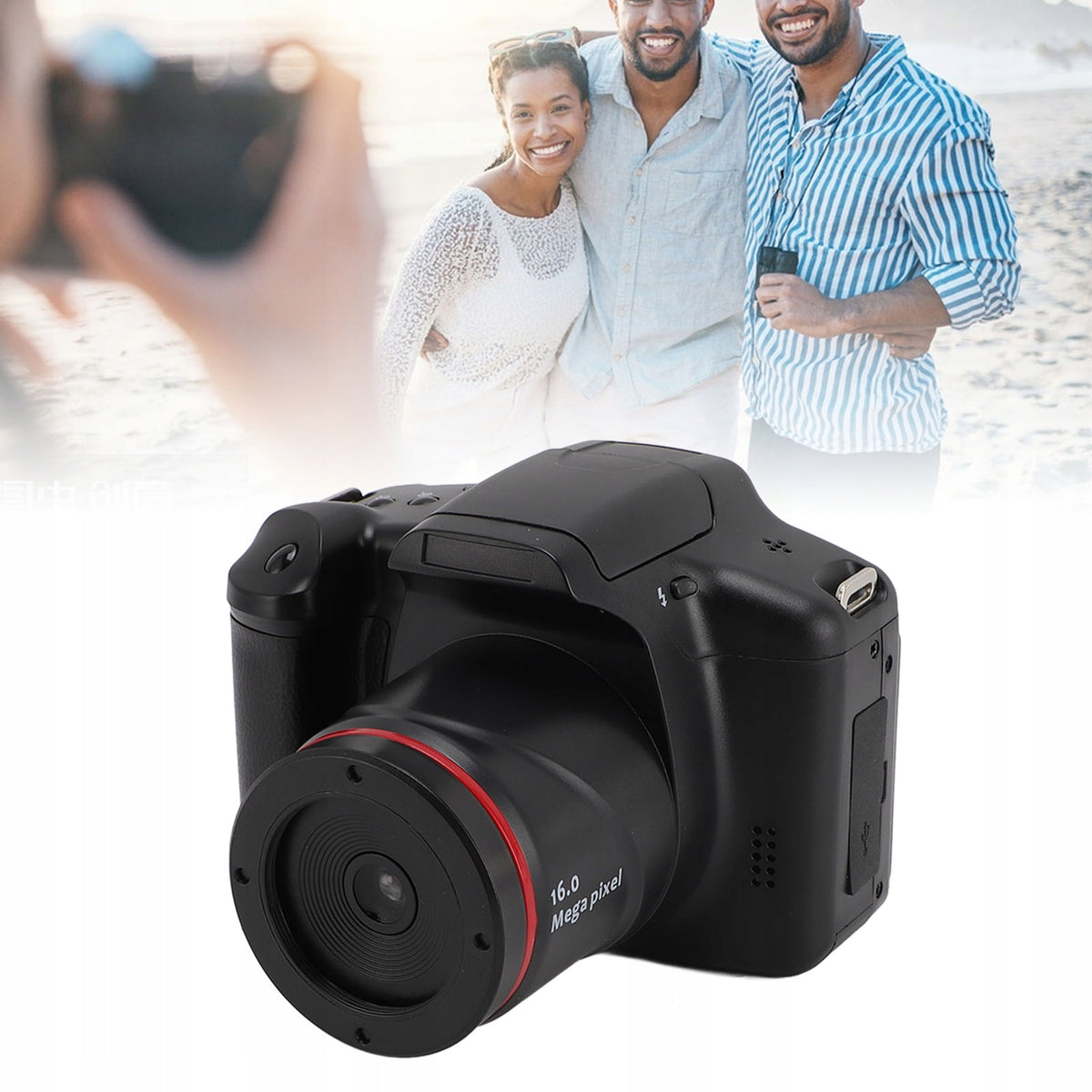 16MP 1080P HD 16X DIGITAL ZOOM CAMERA 2,4 INCH Packaging status original