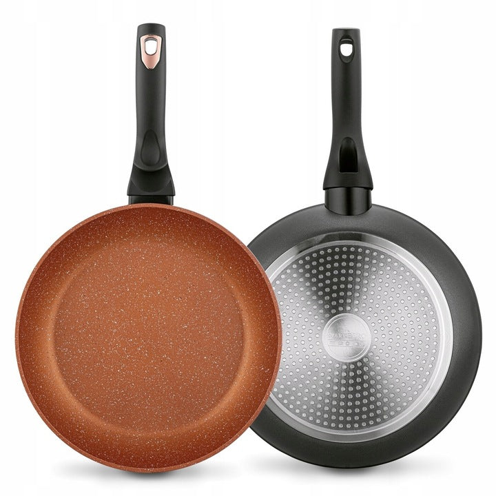 Puodų rinkinys Starke Pro, Dark Copper, 10dalių