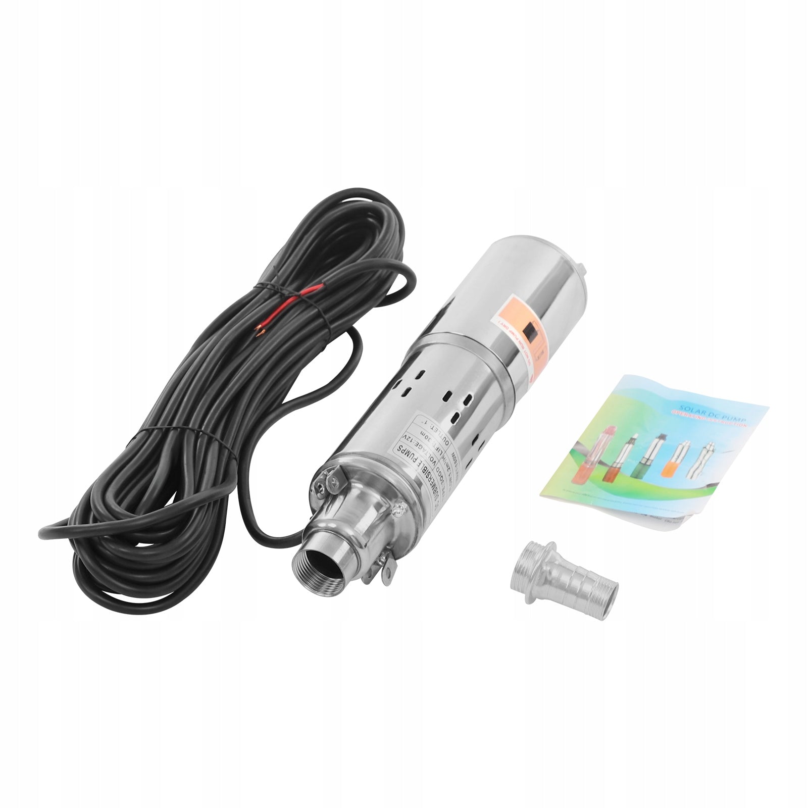 180W Deep Well Submersible Pump, 12V Solar Water Pump, Stainless Steel Pump Manufacturer code 8050265948120