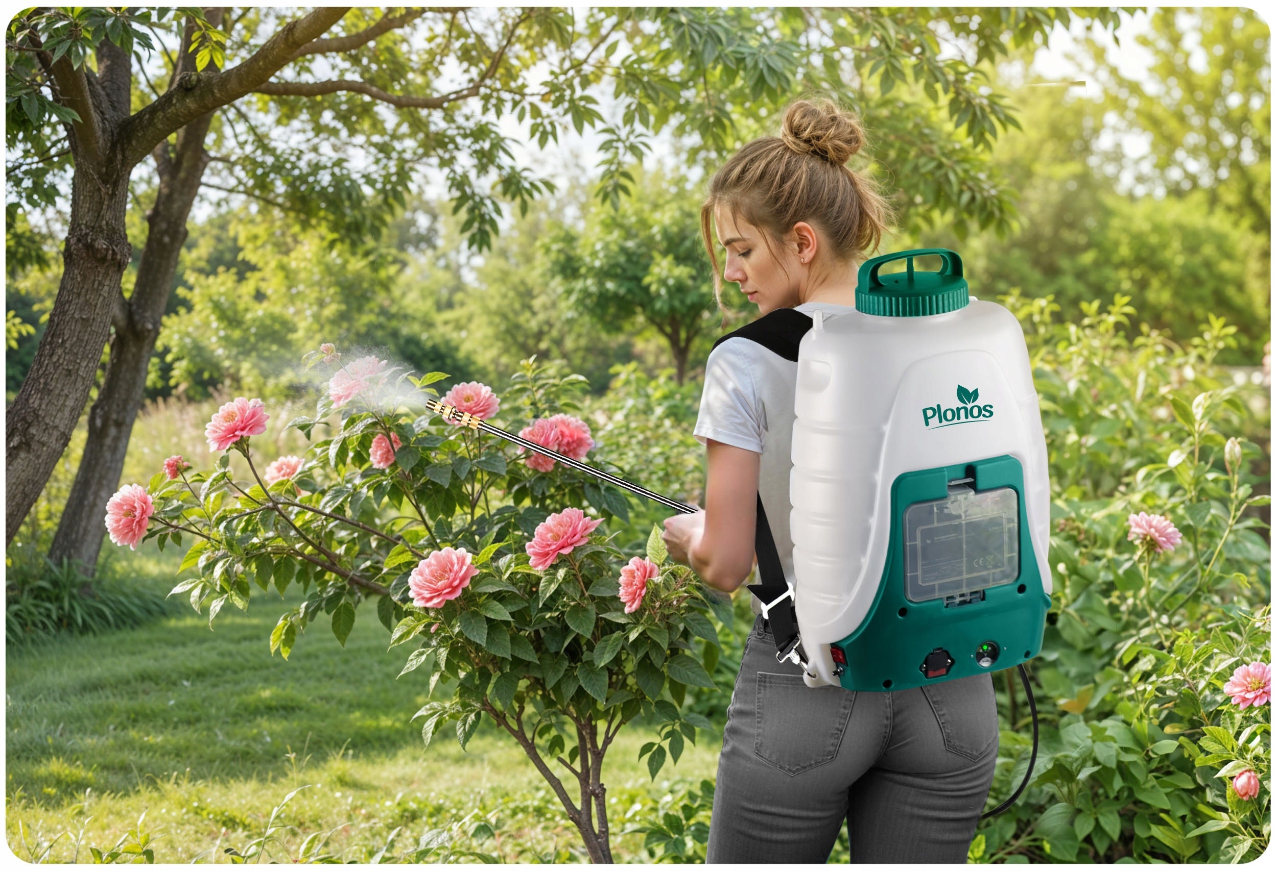 18L ELECTRIC BACKPACK CORDLESS GARDEN PRESSURE SPRAYER Tank capacity 18 l