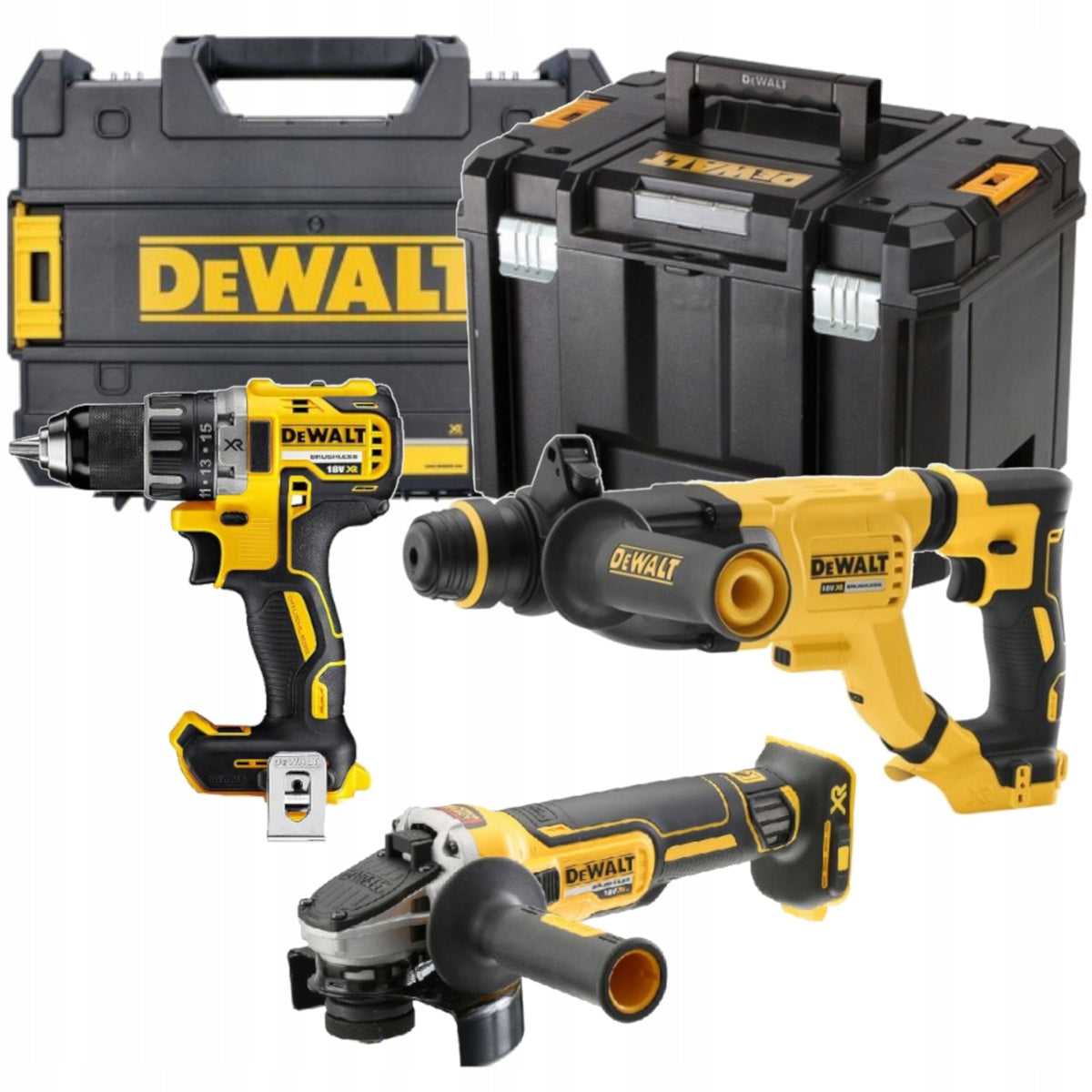 18V CORDLESS POWER TOOL KIT DEWALT DCK327P2T