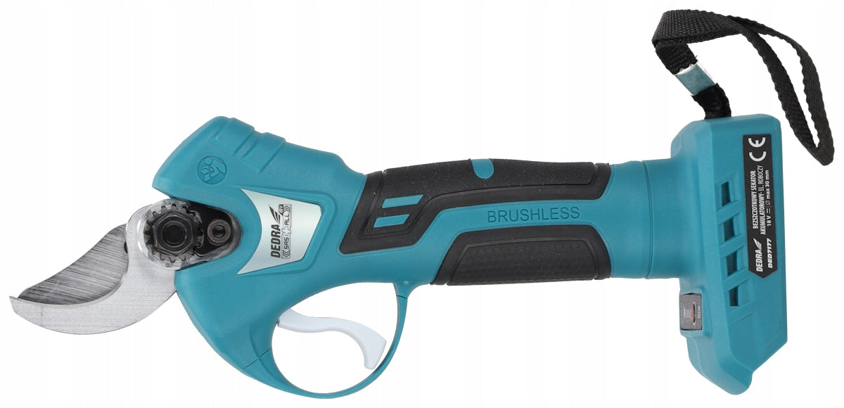18V Cordless Pruner DEDRA SAS+ALL DED7177, cutting thickness 25-30 mm Brand Dedra