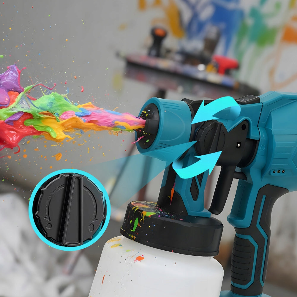 18V ELECTRIC SPRAY PAINT GUN WITH 3 MAKITA NOZZLES Brand no brand