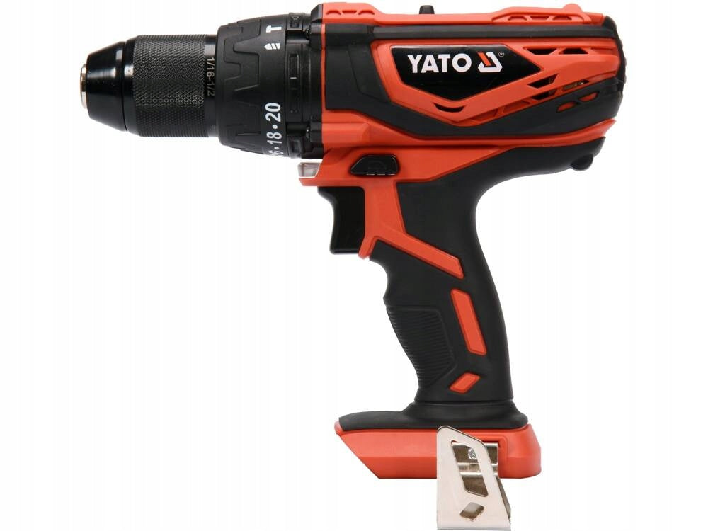 18V HAMMER DRILL WITHOUT BATTERY YATO Batteries included no