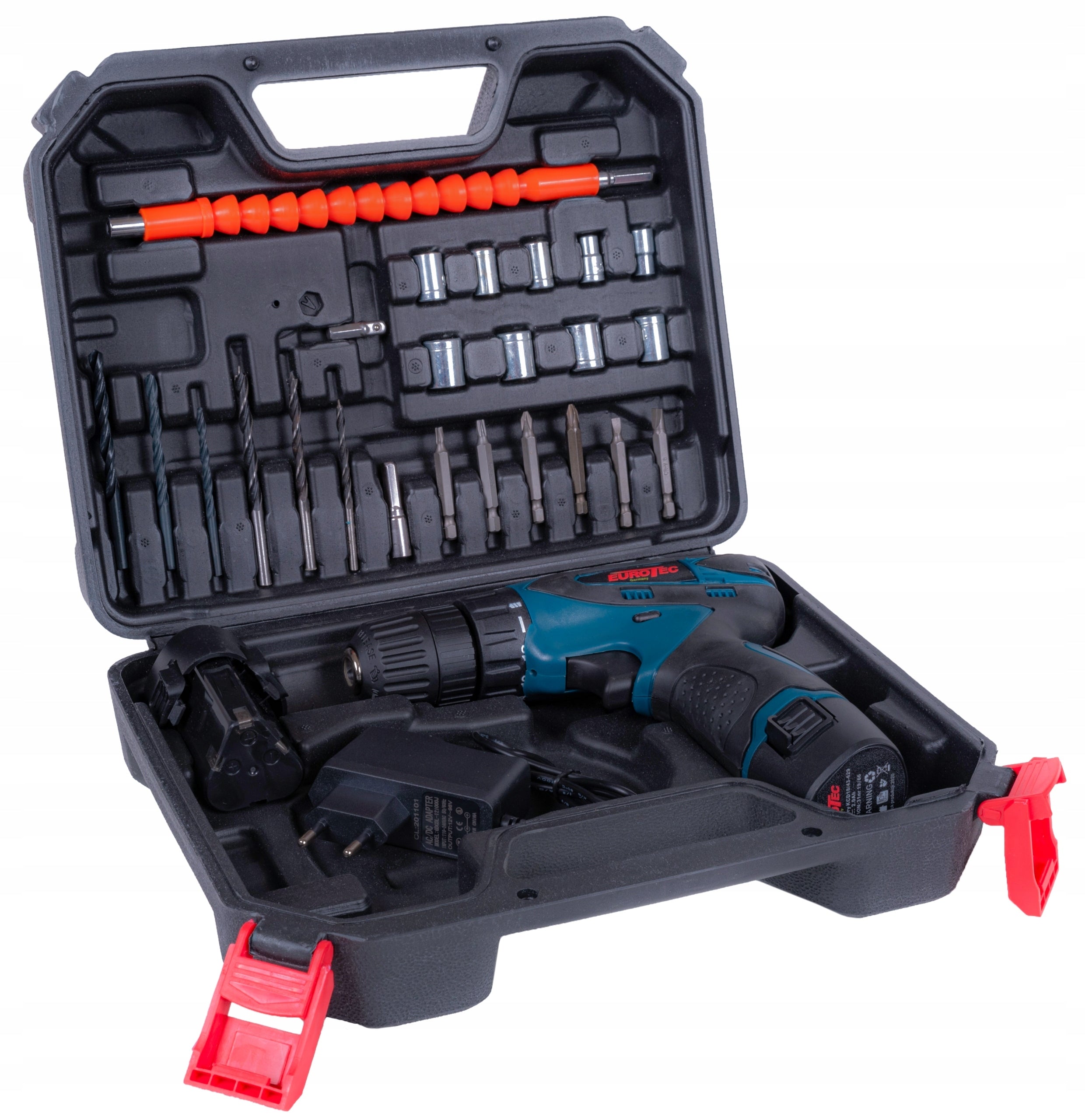 18V LED CORDLESS DRILL DRIVER 2Ah DRILL + SUITCASE SET EAN (GTIN) 5904094444175