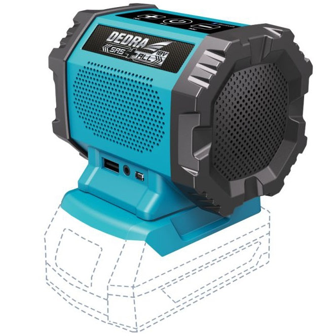 18V Rechargeable Bluetooth Speaker DEDRA DED7004